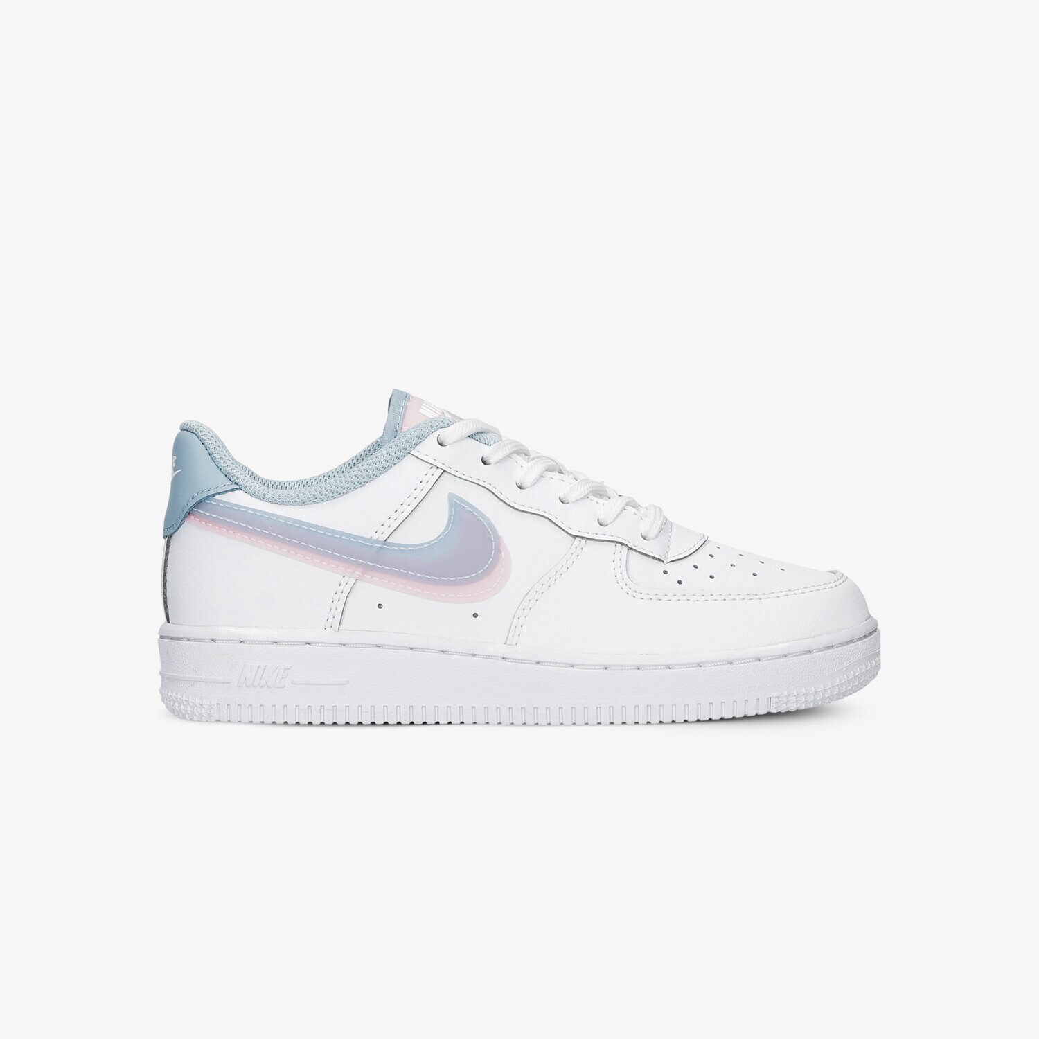 Buty sneakersy dla dzieci NIKE FORCE 1 LV8 1 DD1856-100 BIAŁY