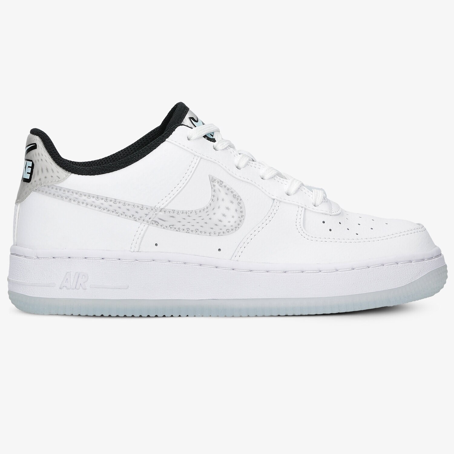 Buty sneakersy dla dzieci NIKE AIR FORCE 1 LV8 CW5909-100 BIAŁY