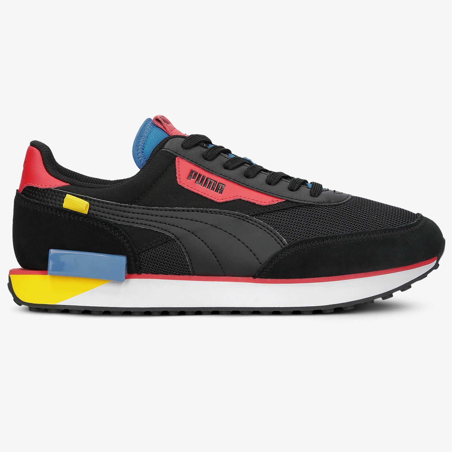 Buty sneakersy męskie PUMA FUTURE RIDER NEON PLAY 37338307 CZARNY