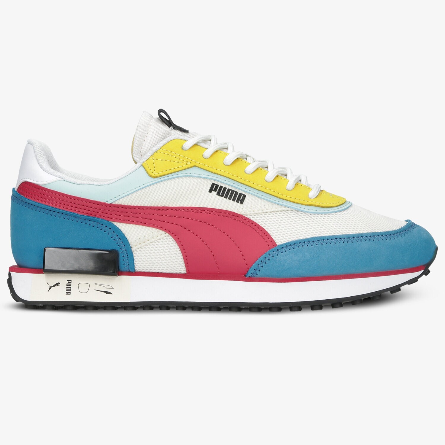 Buty sneakersy męskie PUMA FUTURE RIDER ICONS 38072301 BIAŁY