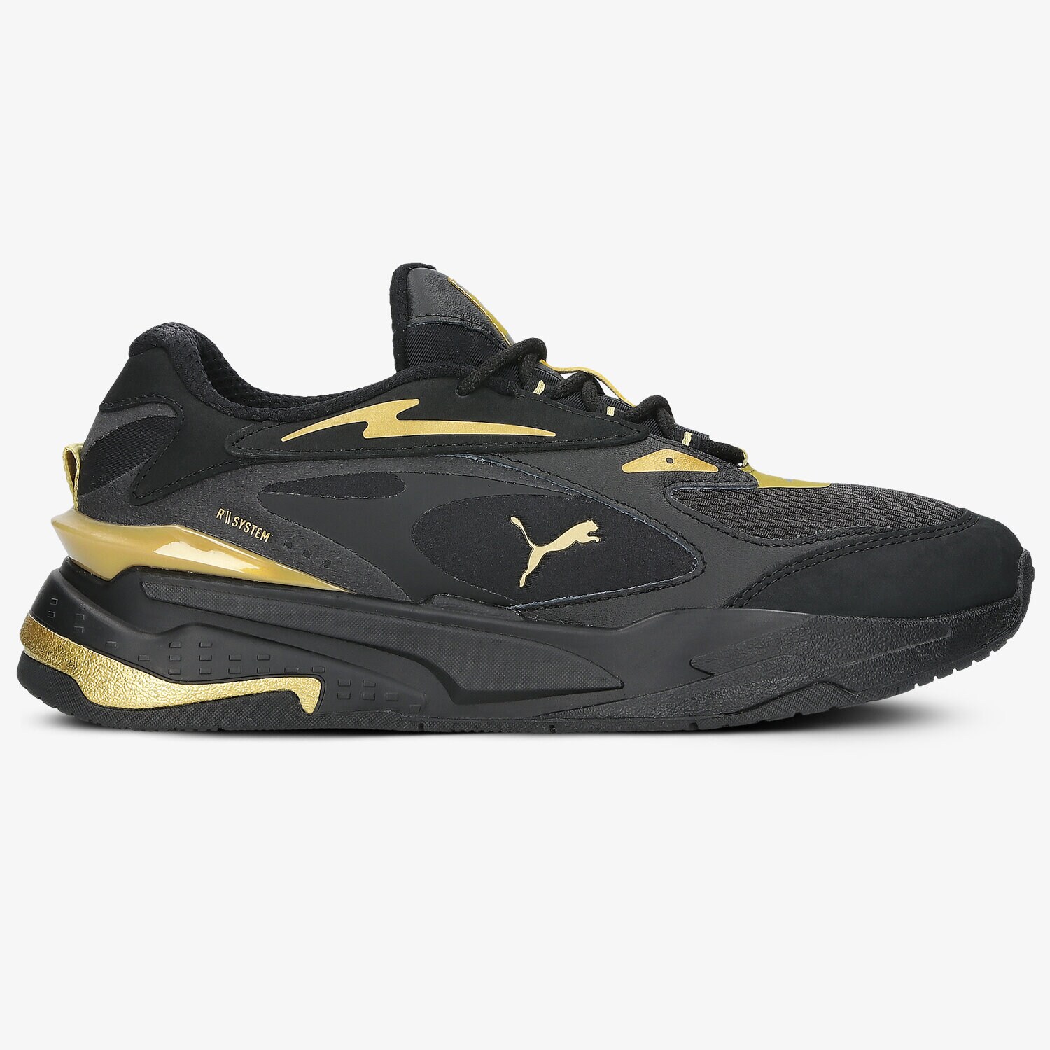 Buty sneakersy męskie PUMA RS-FAST METAL V2 38049801 CZARNY