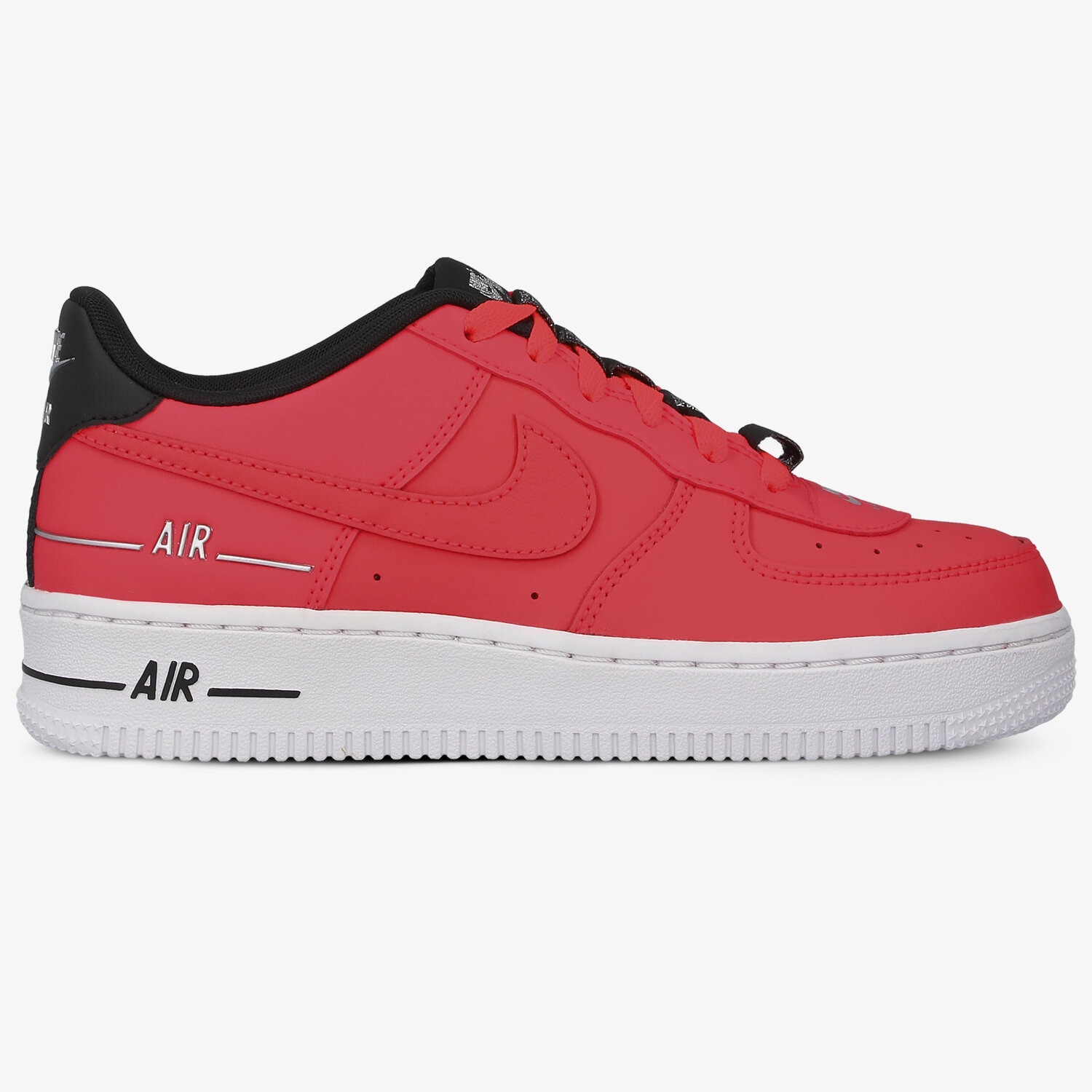 Buty sneakersy dla dzieci NIKE AIR FORCE 1 LV8 3 SU20 CJ4092-600 CZERWONY