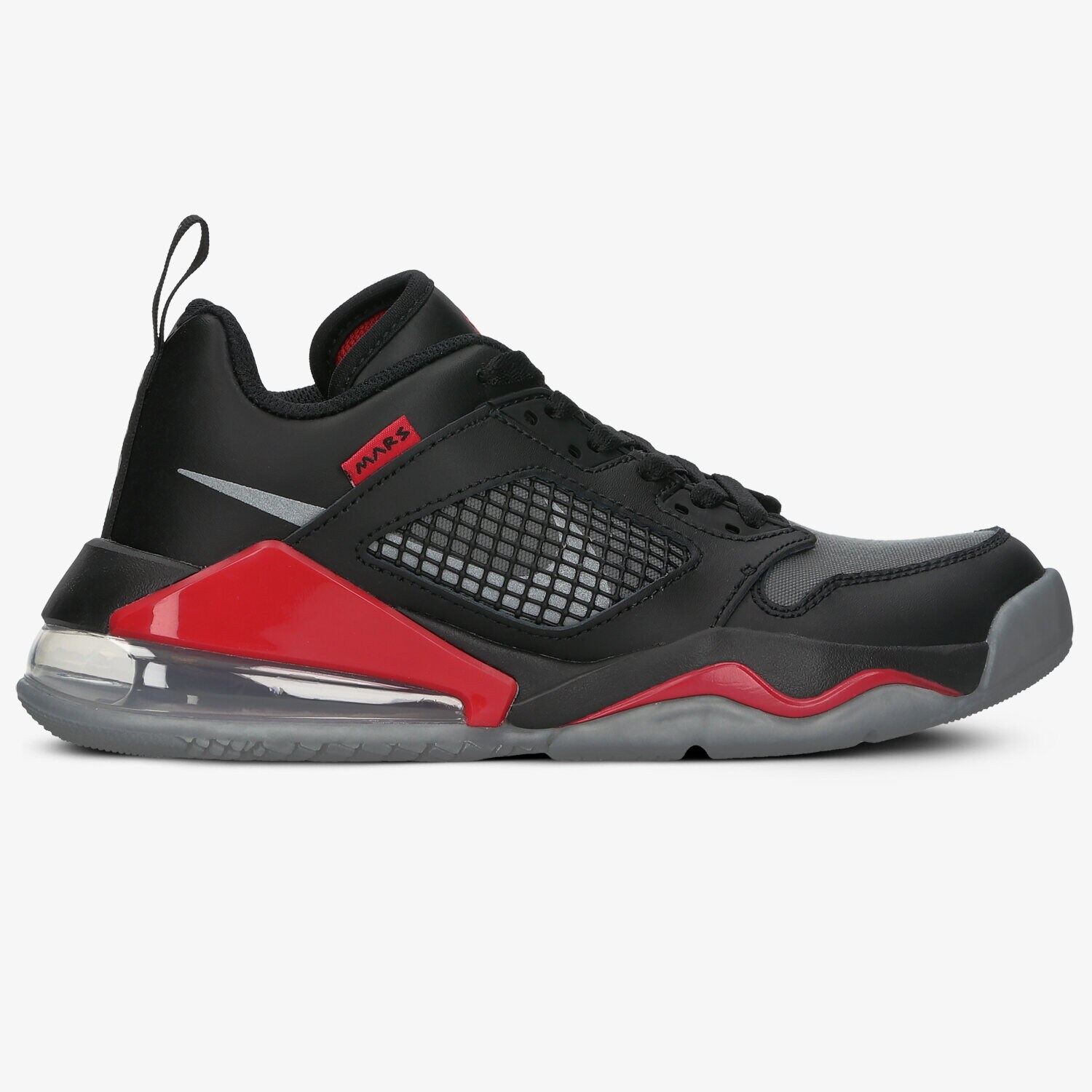 Buty sneakersy dla dzieci JORDAN MARS 270 LOW (GS) CK2504-001 CZARNY