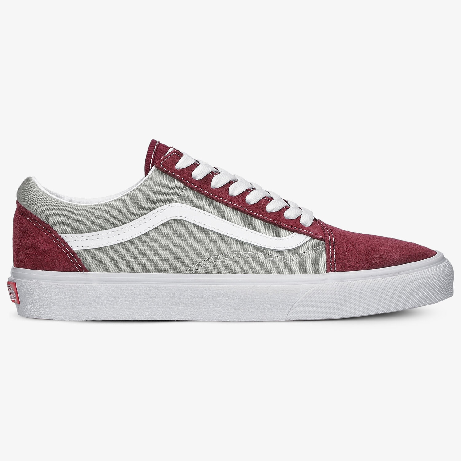 Buty sneakersy męskie VANS UA OLD SKOOL VN0A3WKT4PR1 BORDOWY
