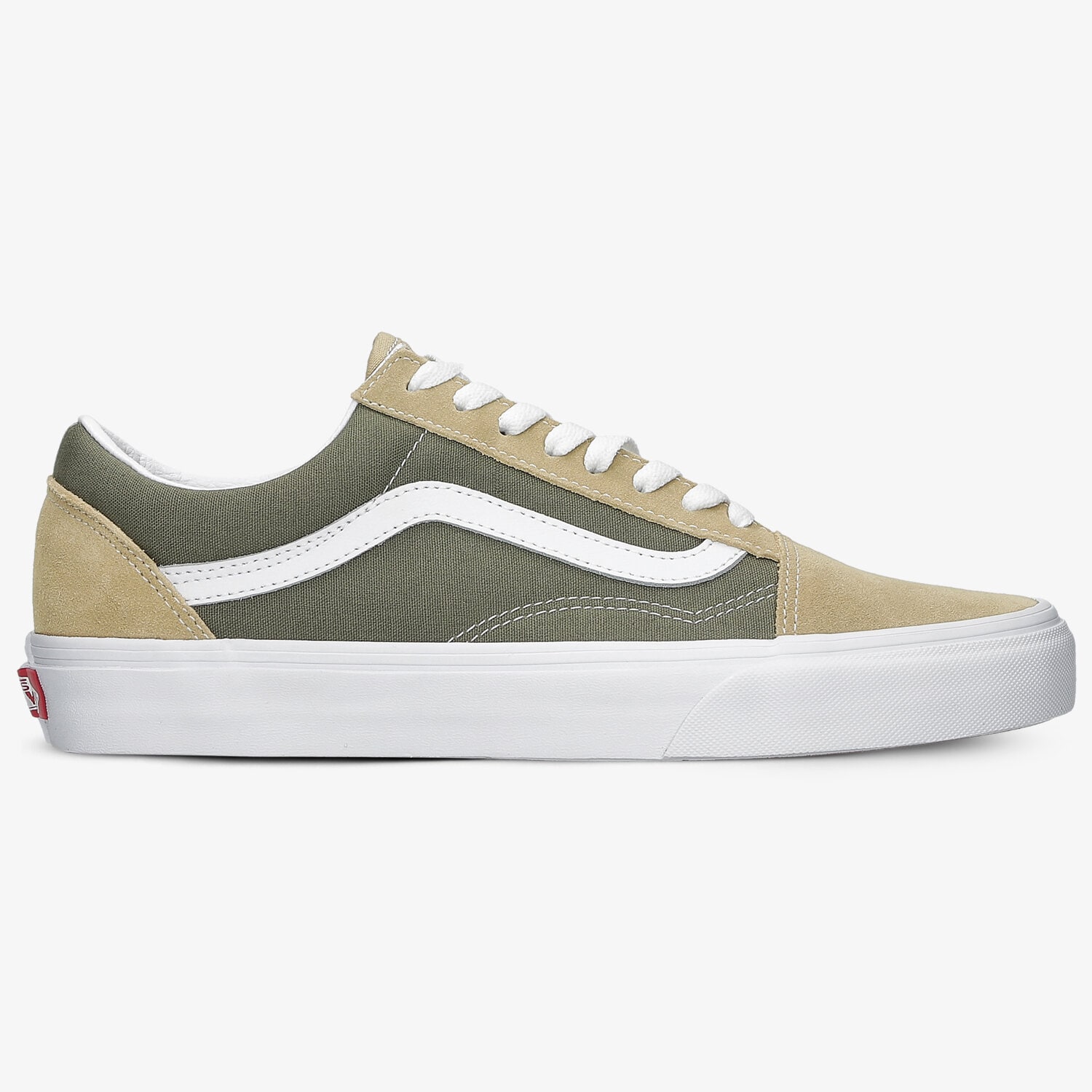 Buty sneakersy męskie VANS UA OLD SKOOL VN0A3WKT4PF1 ZIELONY