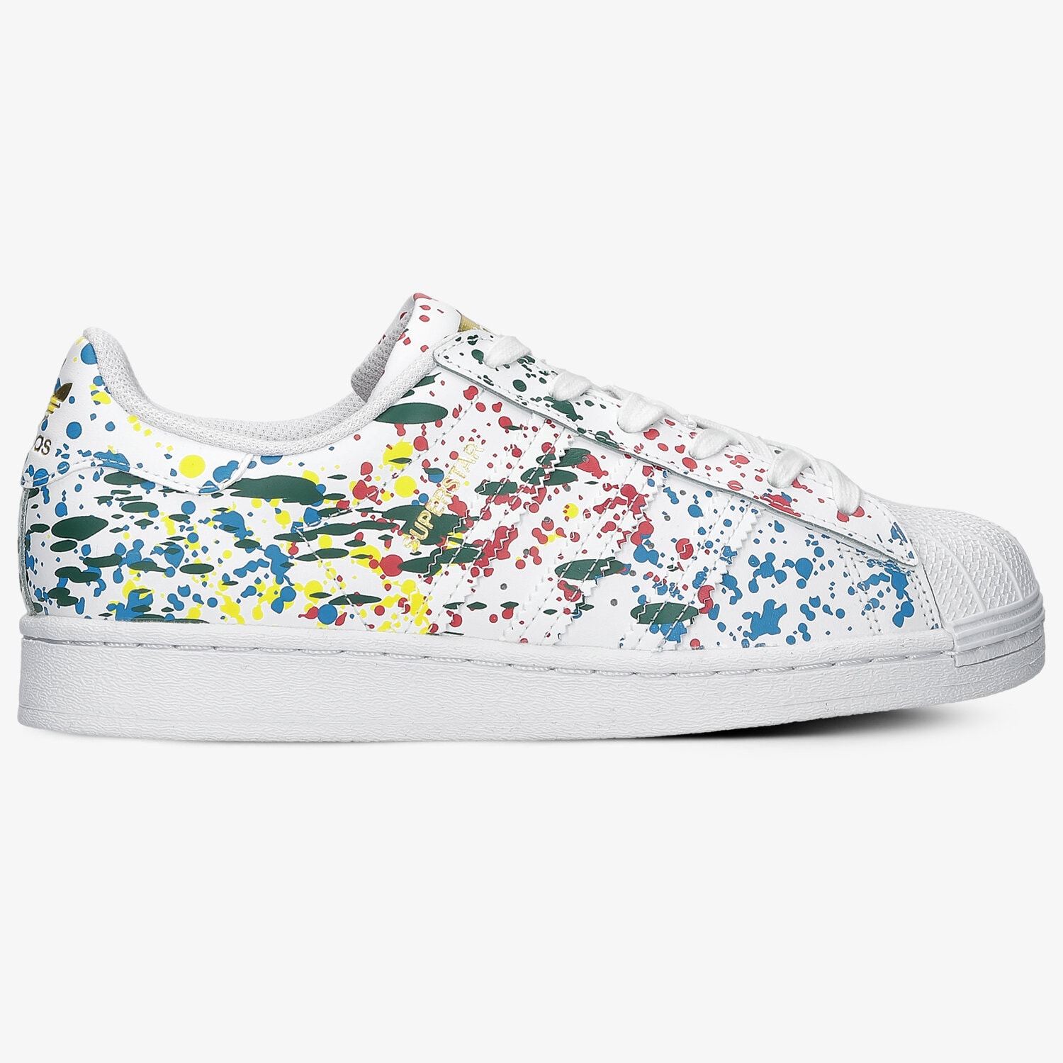 Buty sneakersy damskie ADIDAS SUPERSTAR FX5537 MULTICOLOR