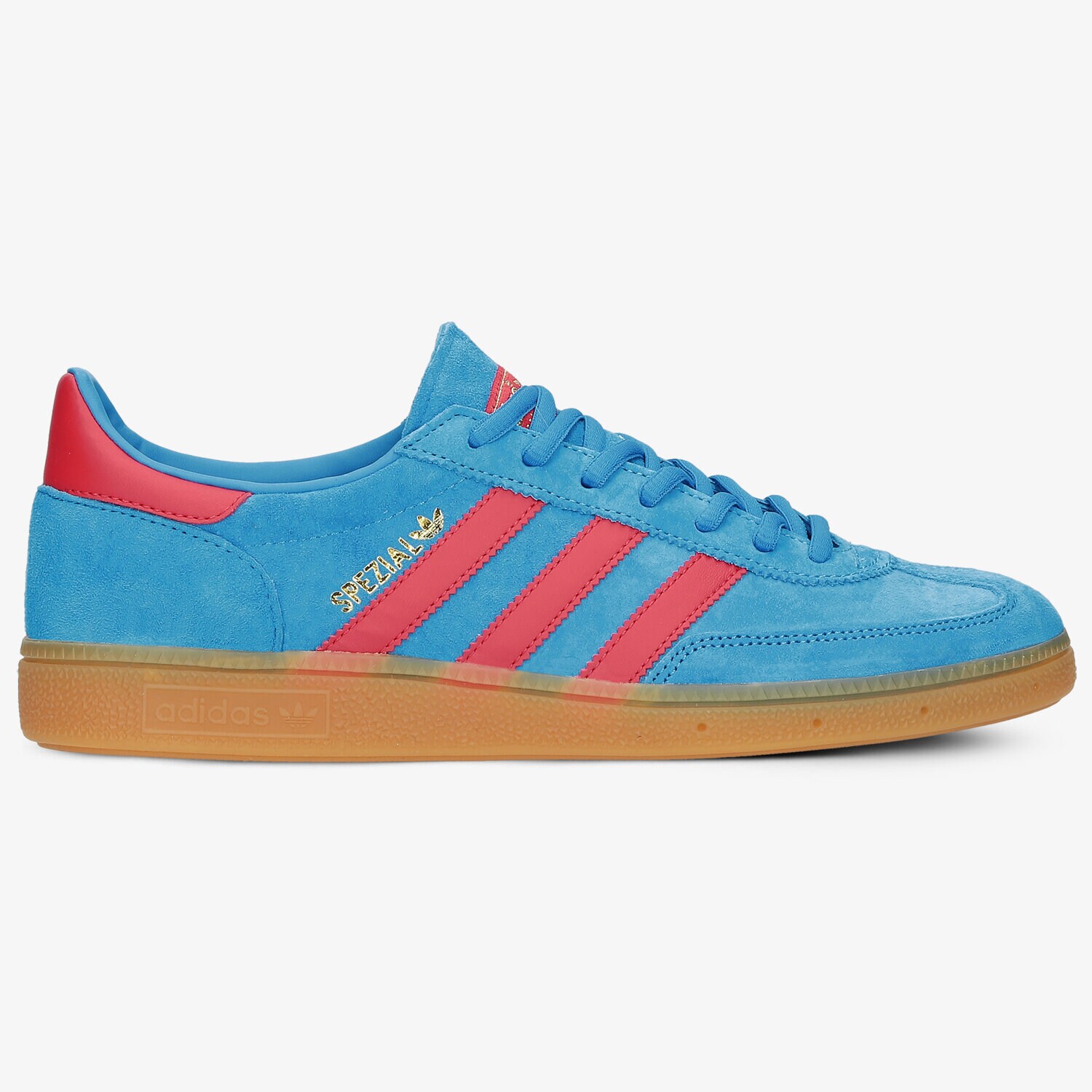 Buty sneakersy męskie ADIDAS HANDBALL SPEZIAL FX5675 NIEBIESKI