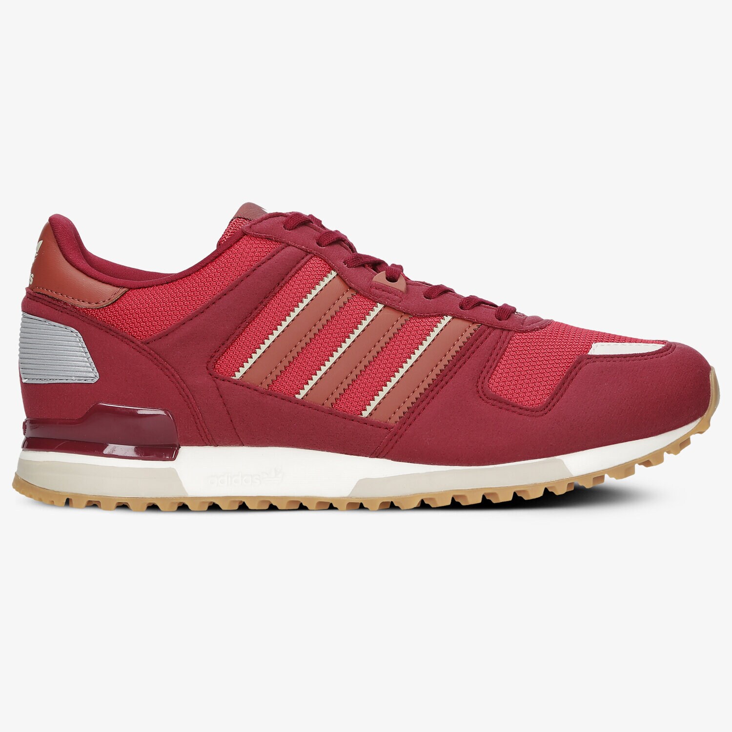 Buty sneakersy męskie ADIDAS ZX 700 FX6956 BORDOWY