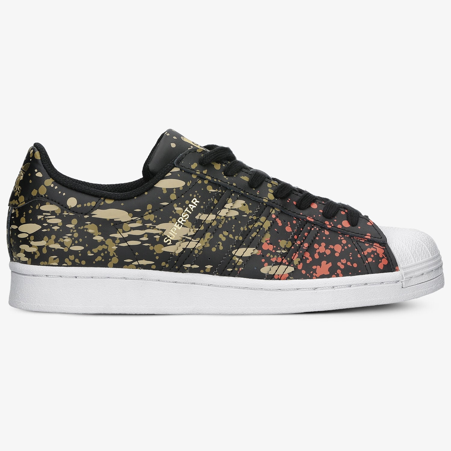 Buty sneakersy męskie ADIDAS SUPERSTAR FX5538 CZARNY