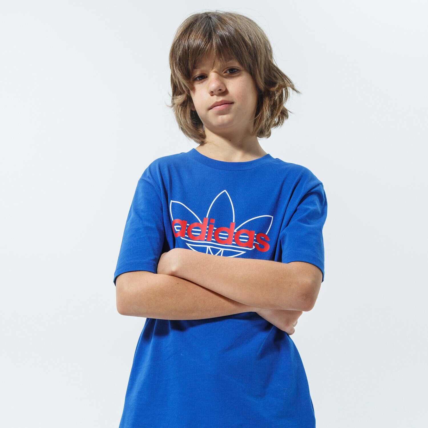 Koszulka, t-shirt dla dzieci ADIDAS T-SHIRT TEE MM GN2299 NIEBIESKI