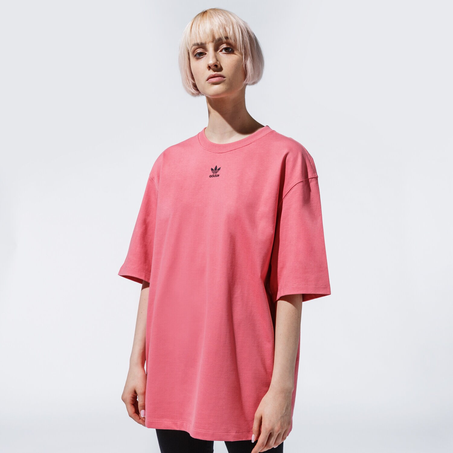 Koszulka, t-shirt damski ADIDAS T-SHIRT TEE H13877 RÓŻOWY
