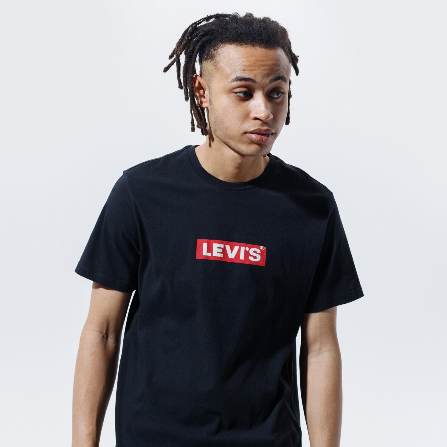 Koszulka, t-shirt sportowy męski LEVI'S T-SHIRT BOXTAB GRAPHIC TEE 85785-0002 CZARNY