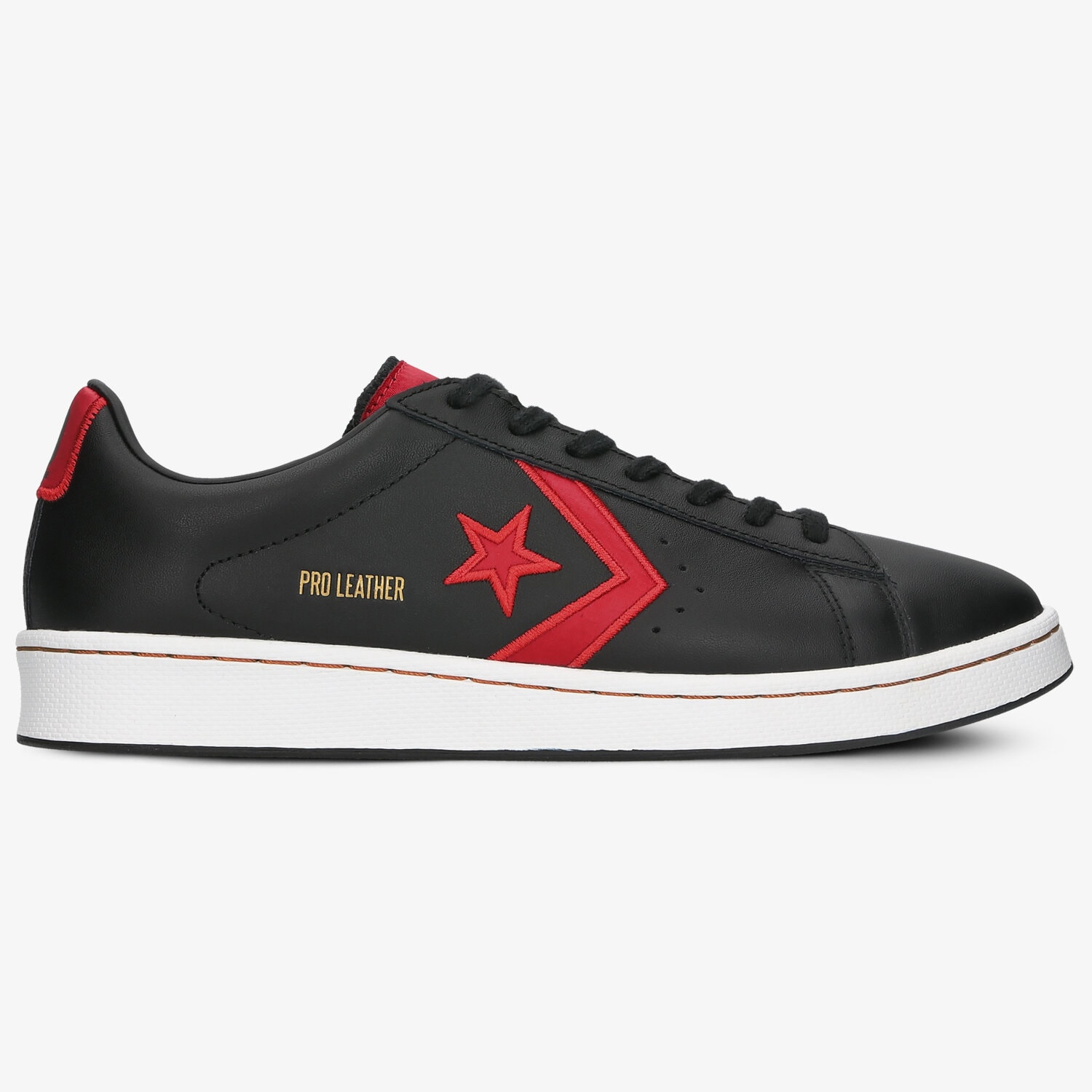 Buty sneakersy męskie CONVERSE PRO LEATHER GOLD STANDARD 168871C CZARNY