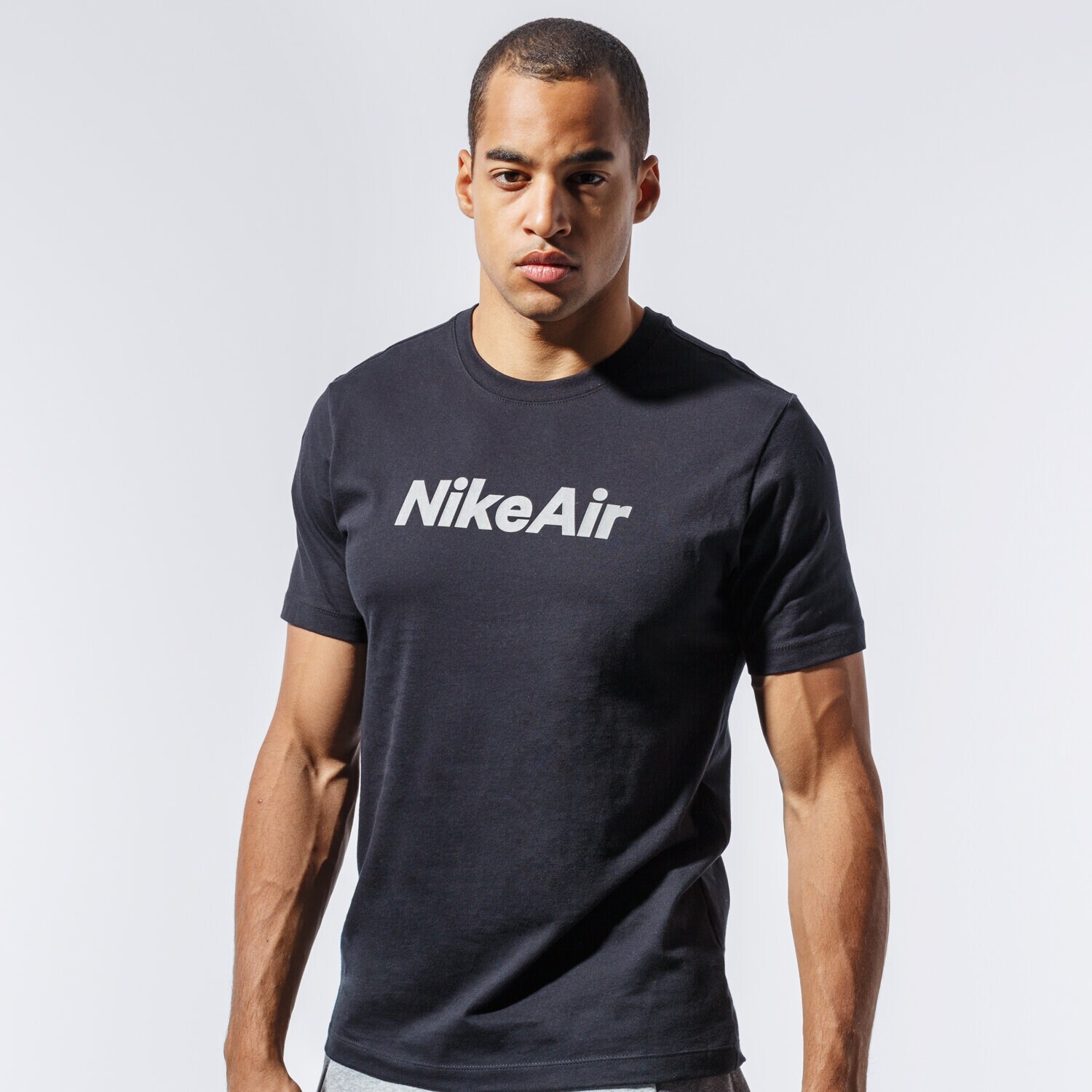 Koszulka, t-shirt sportowy męski NIKE T-SHIRT SPORTSWEAR CU7344-010 CZARNY