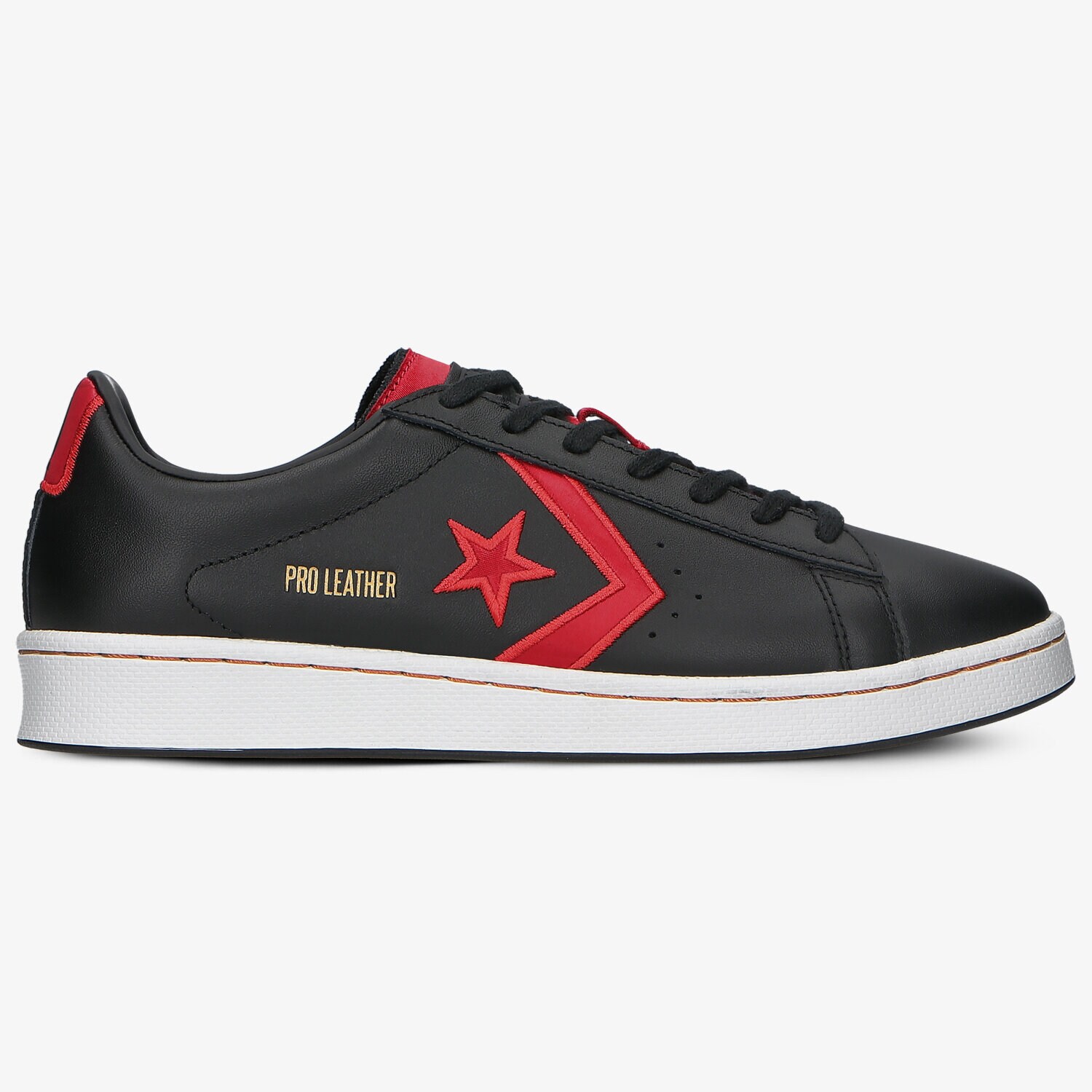 Buty sneakersy męskie CONVERSE PRO LEATHER GOLD STANDARD 168871C CZARNY