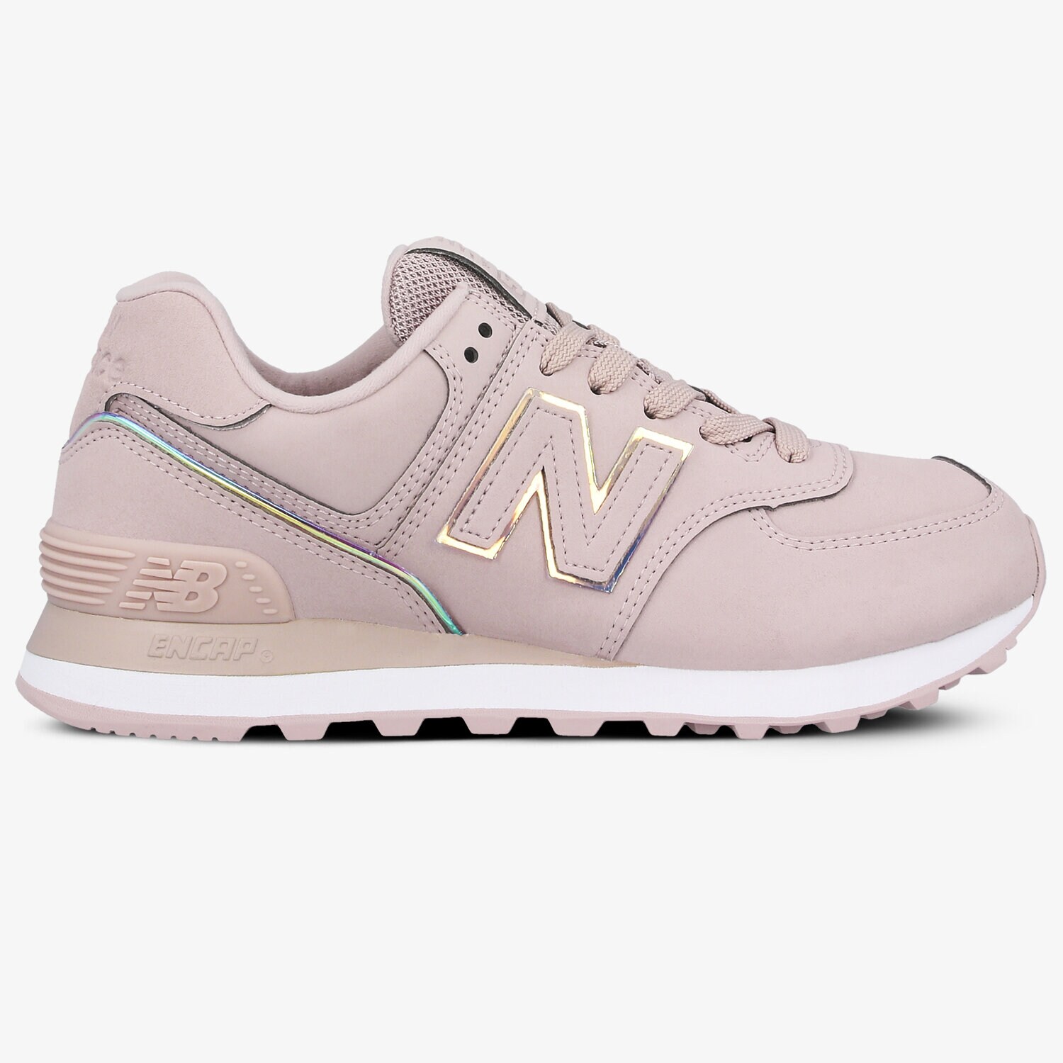Buty sneakersy damskie NEW BALANCE WL574CLH WL574CLH RÓŻOWY
