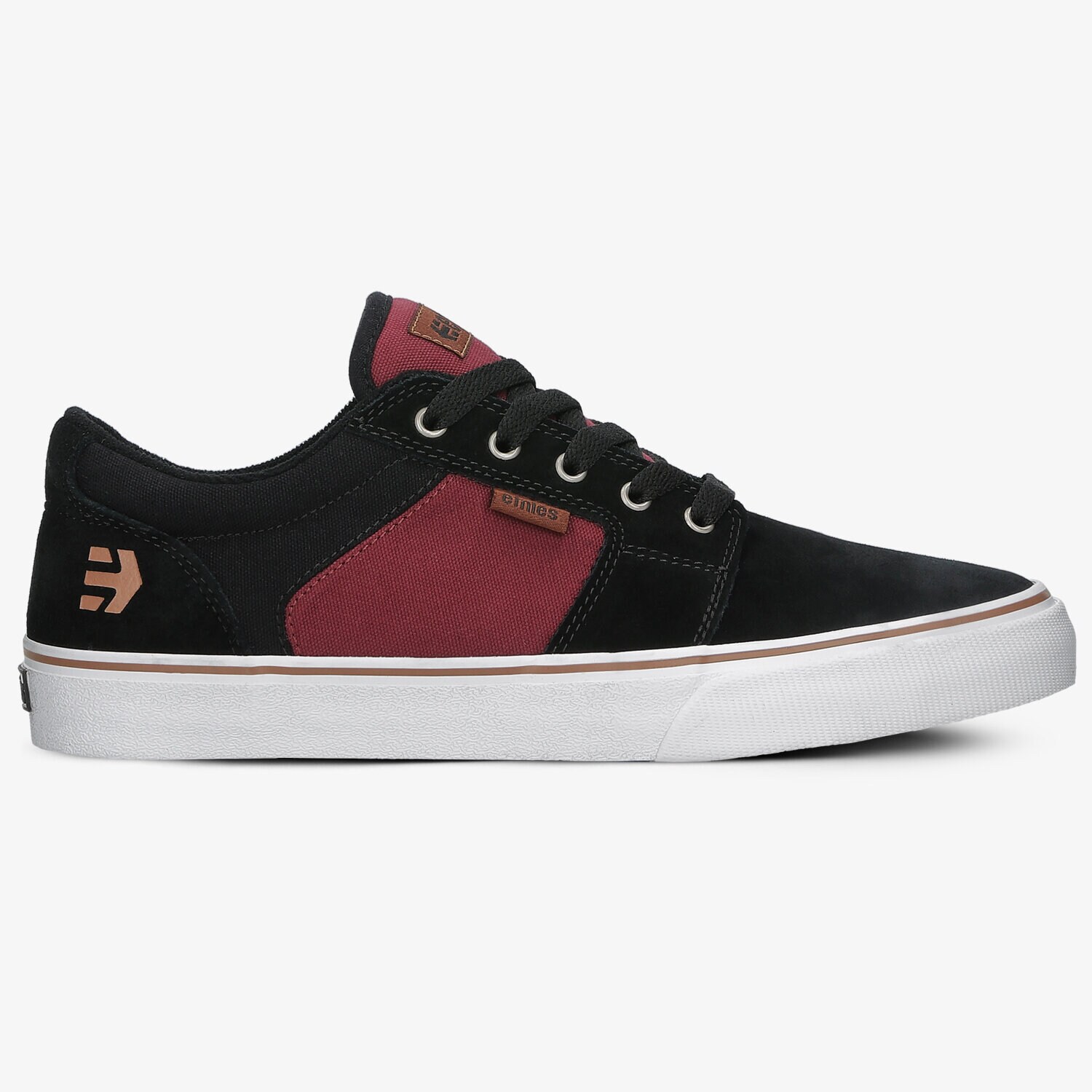 Buty sneakersy męskie ETNIES BARGE LS 4101000351006 CZARNY