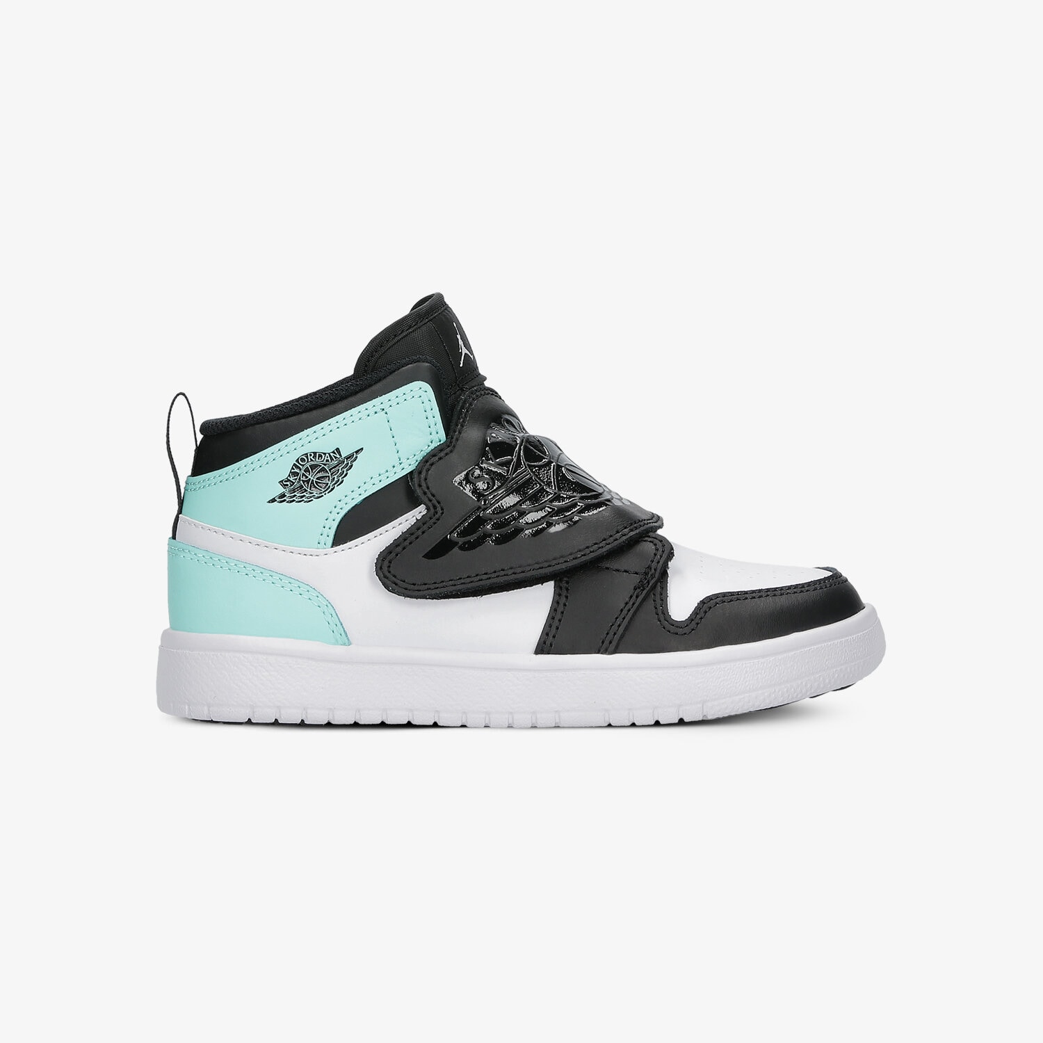 Buty sneakersy dla dzieci SKY JORDAN 1 BQ7197-032 NIEBIESKI