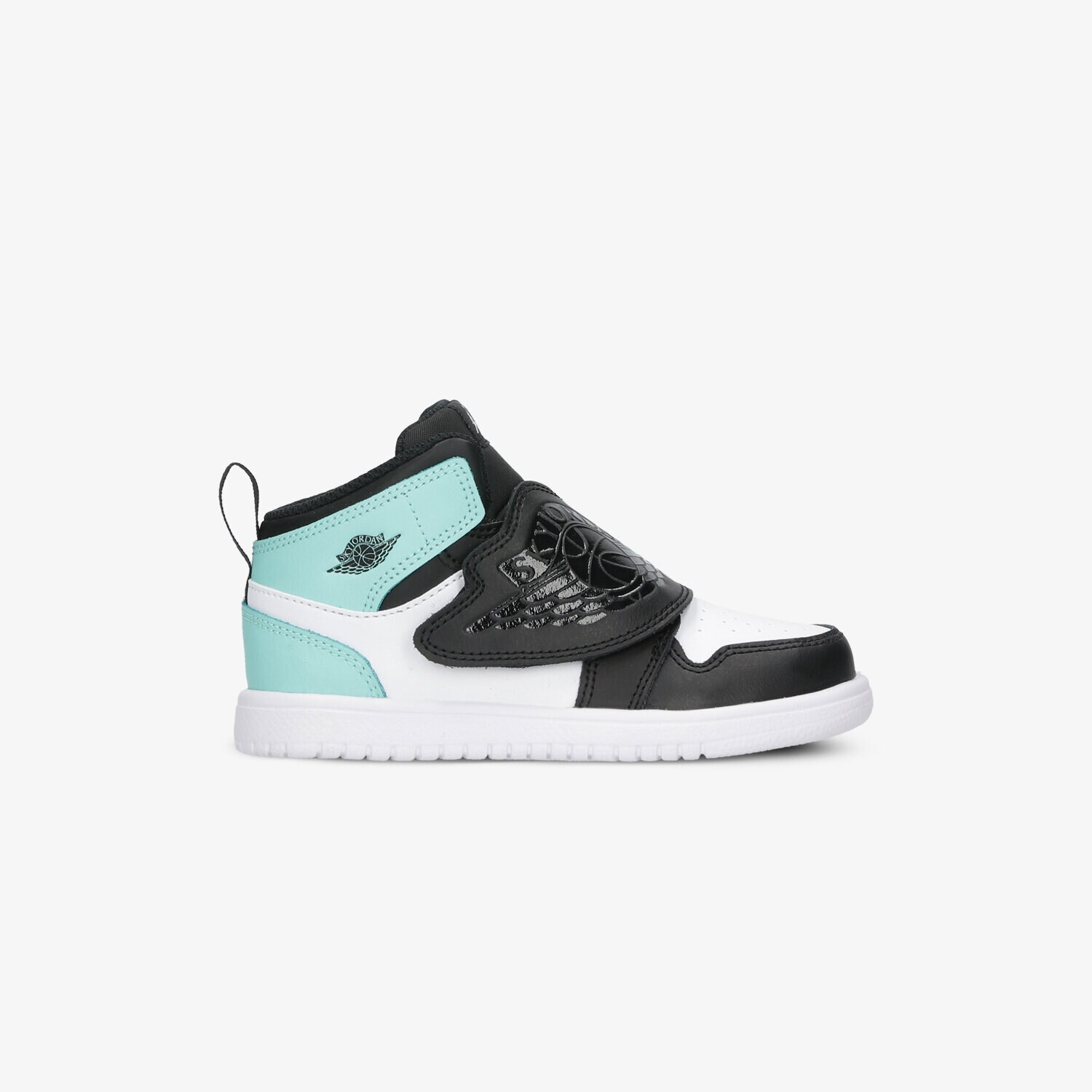 Buty sneakersy dla dzieci SKY JORDAN 1 BQ7196-032 NIEBIESKI