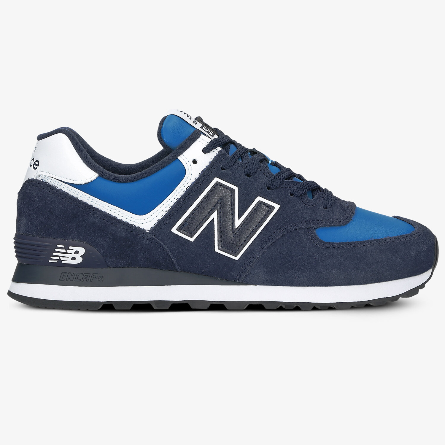 Buty sneakersy męskie NEW BALANCE ML574SZ2 ML574SZ2 GRANATOWY