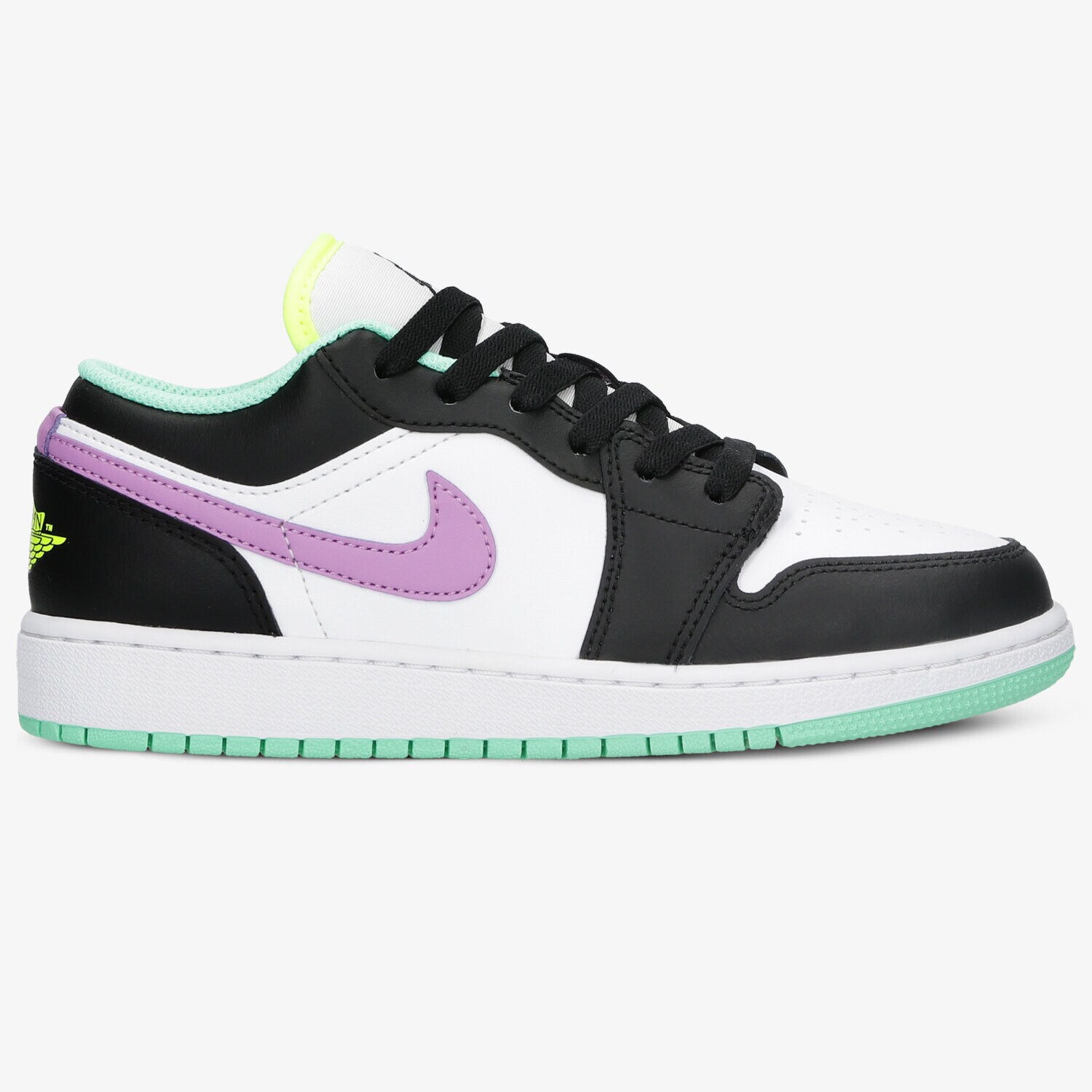 Buty sneakersy dla dzieci AIR JORDAN 1 LOW 553560-151 MULTICOLOR