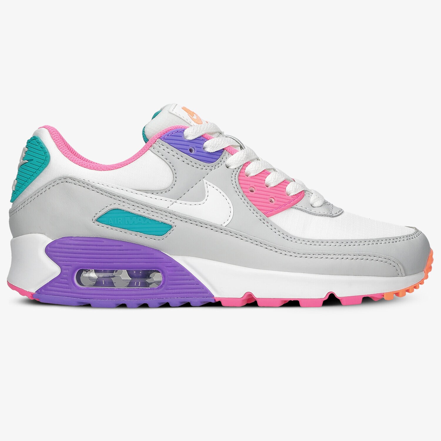 Buty sneakersy damskie NIKE AIR MAX 90 CZ1617-001 MULTICOLOR