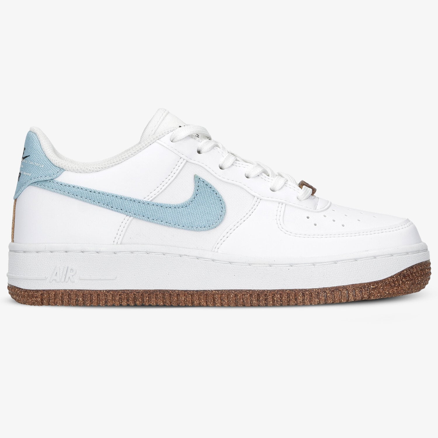Buty sneakersy dla dzieci NIKE AIR FORCE 1 LV8 DA3093-100 BIAŁY