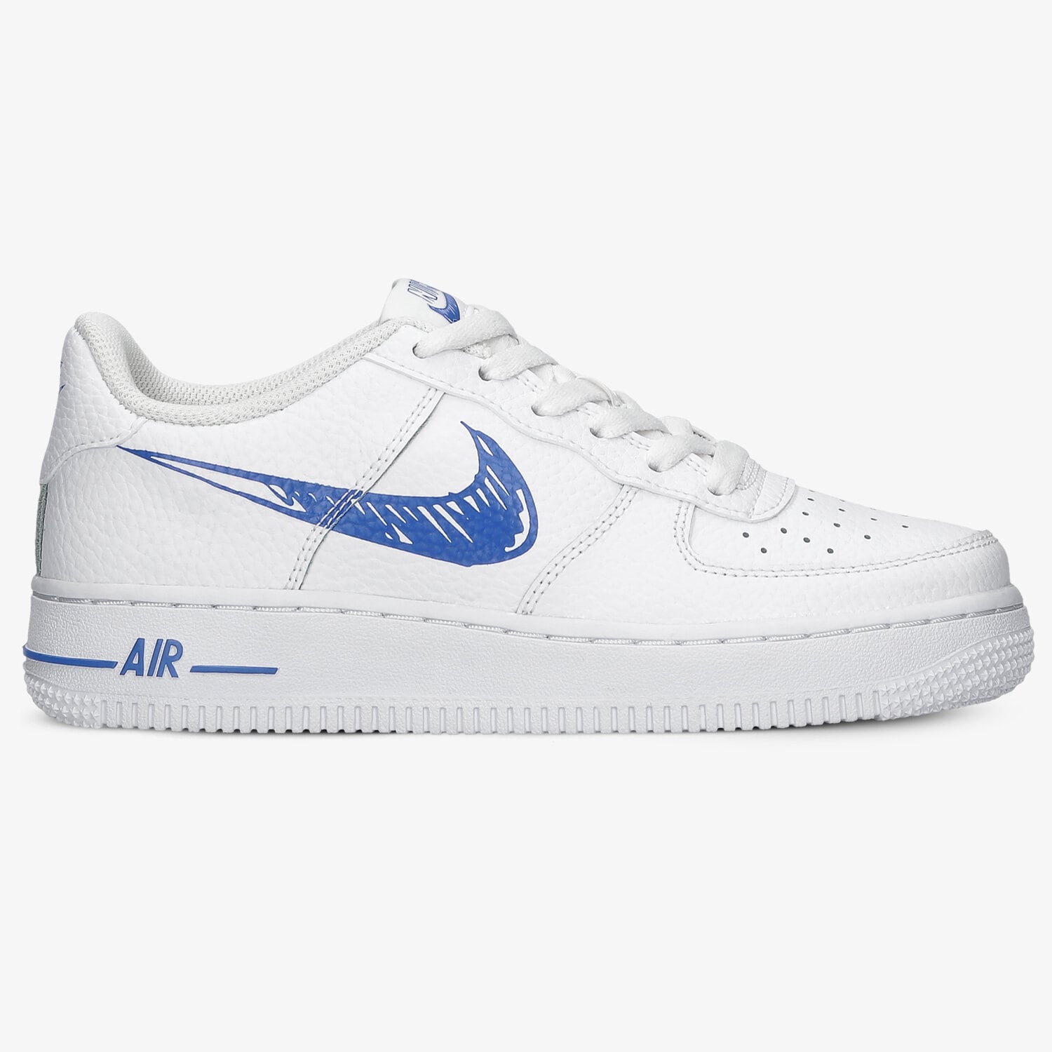 Buty sneakersy dla dzieci NIKE AIR FORCE 1/1 DM3177-102 BIAŁY