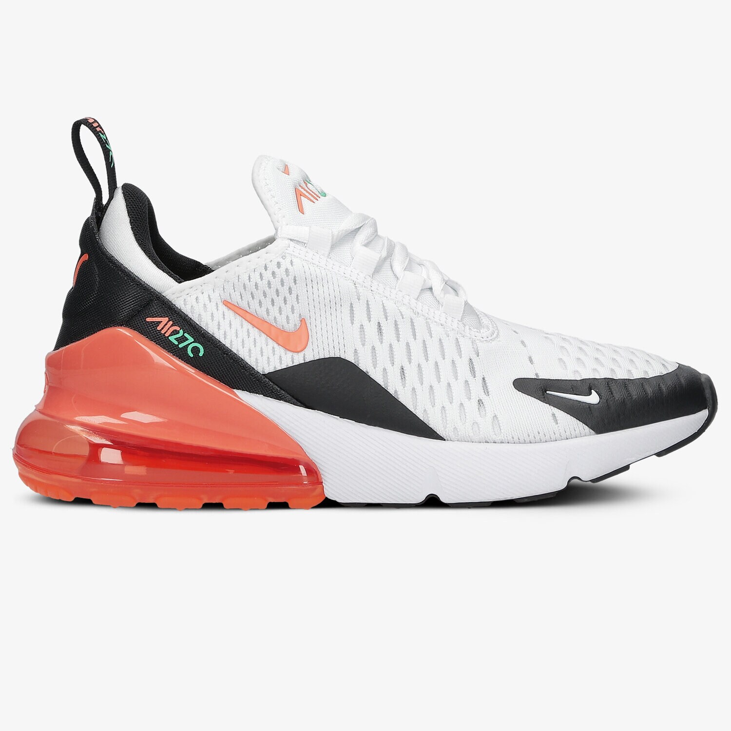 Buty sneakersy dla dzieci NIKE AIR MAX 270 943345-107 BIAŁY