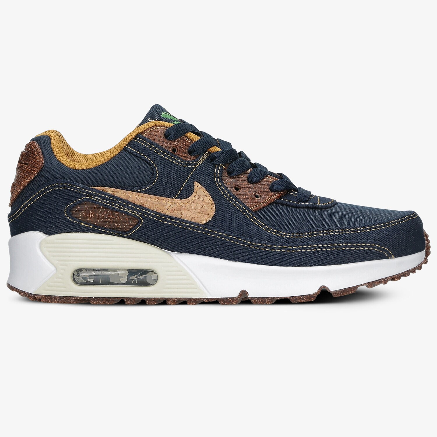 Buty sneakersy dla dzieci NIKE AIR MAX 90 SE DC7774-400 GRANATOWY