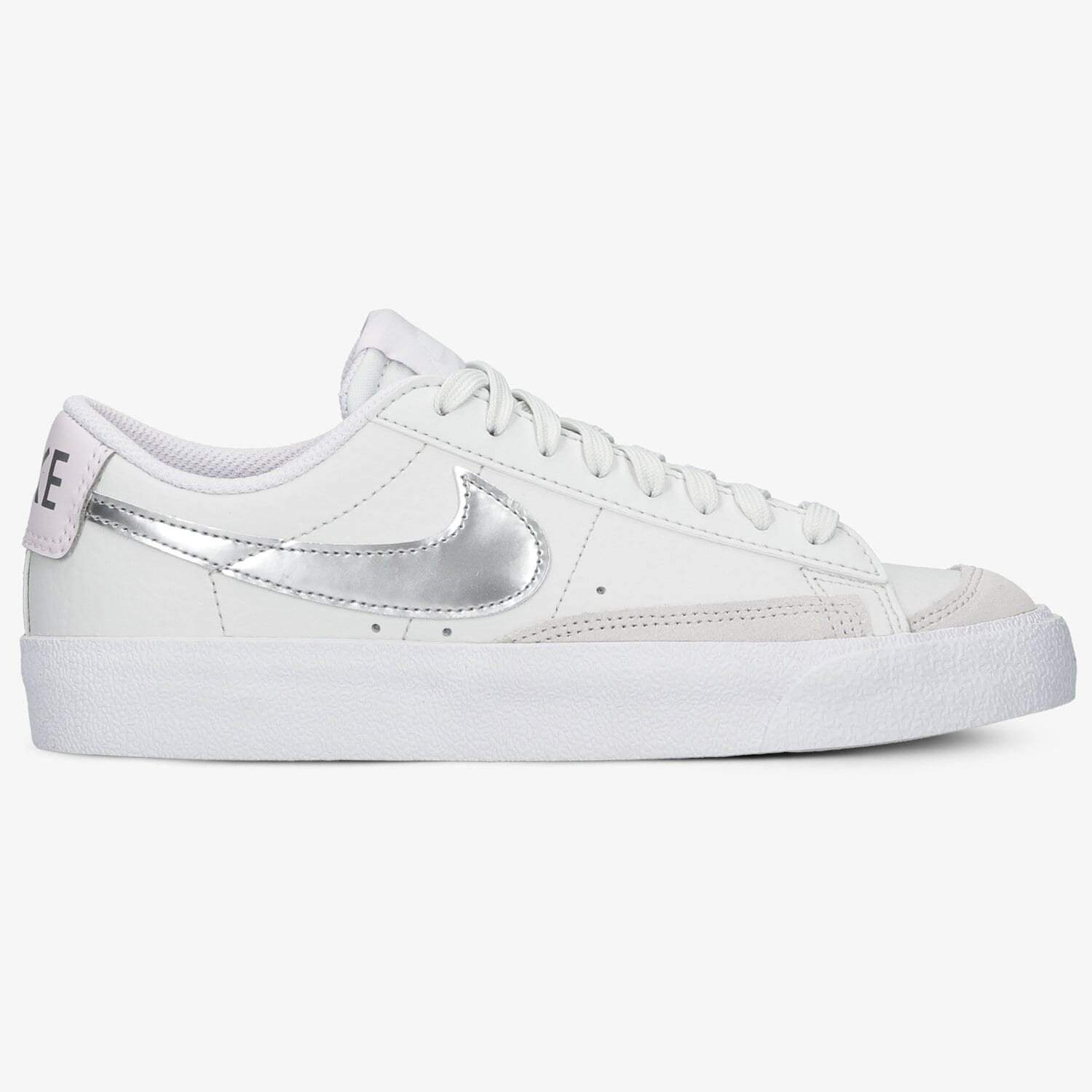 Buty sneakersy dla dzieci NIKE BLAZER LOW '77 DA4074-003 SZARY