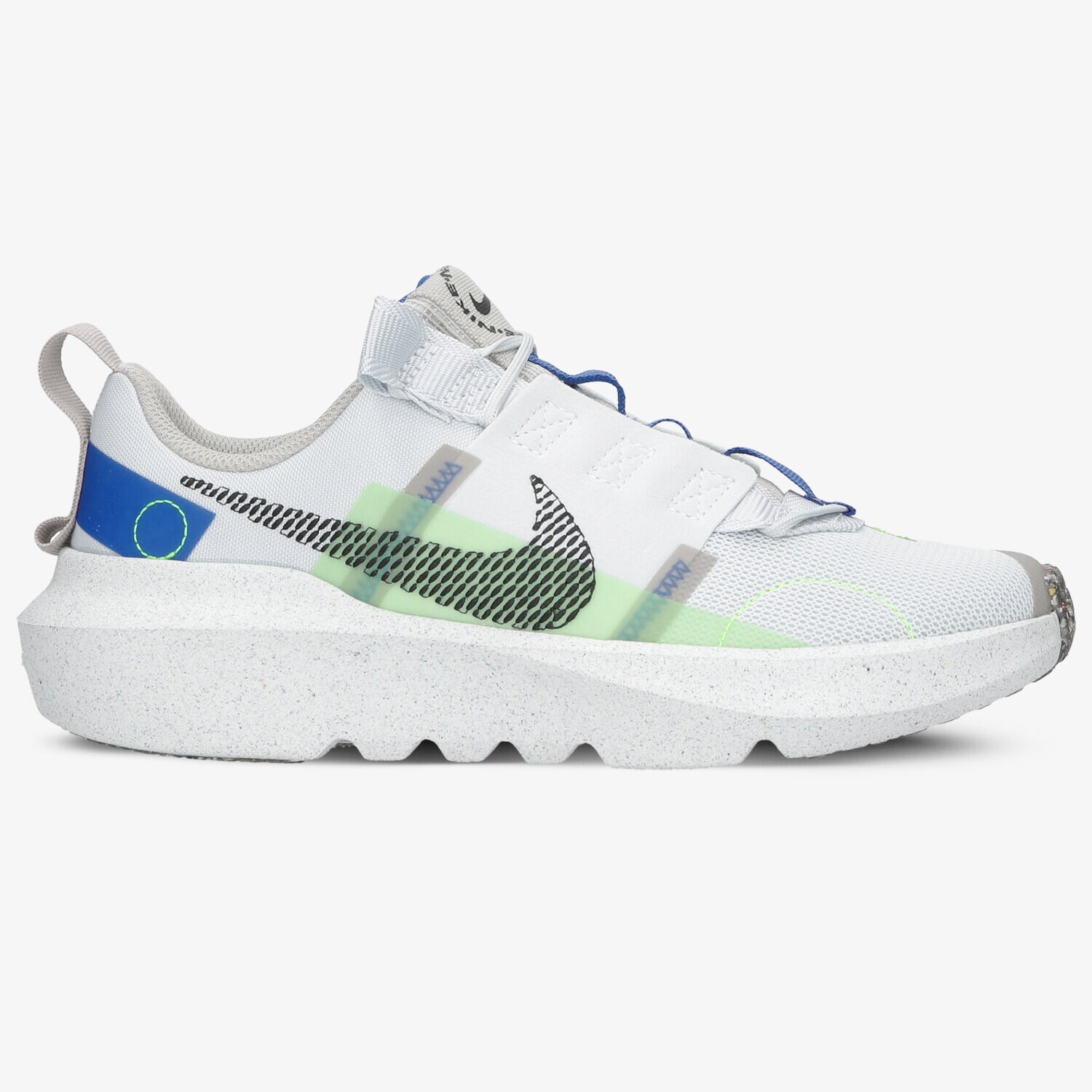 Buty sneakersy dla dzieci NIKE CRATER IMPACT (GS) DB3551-020 SZARY