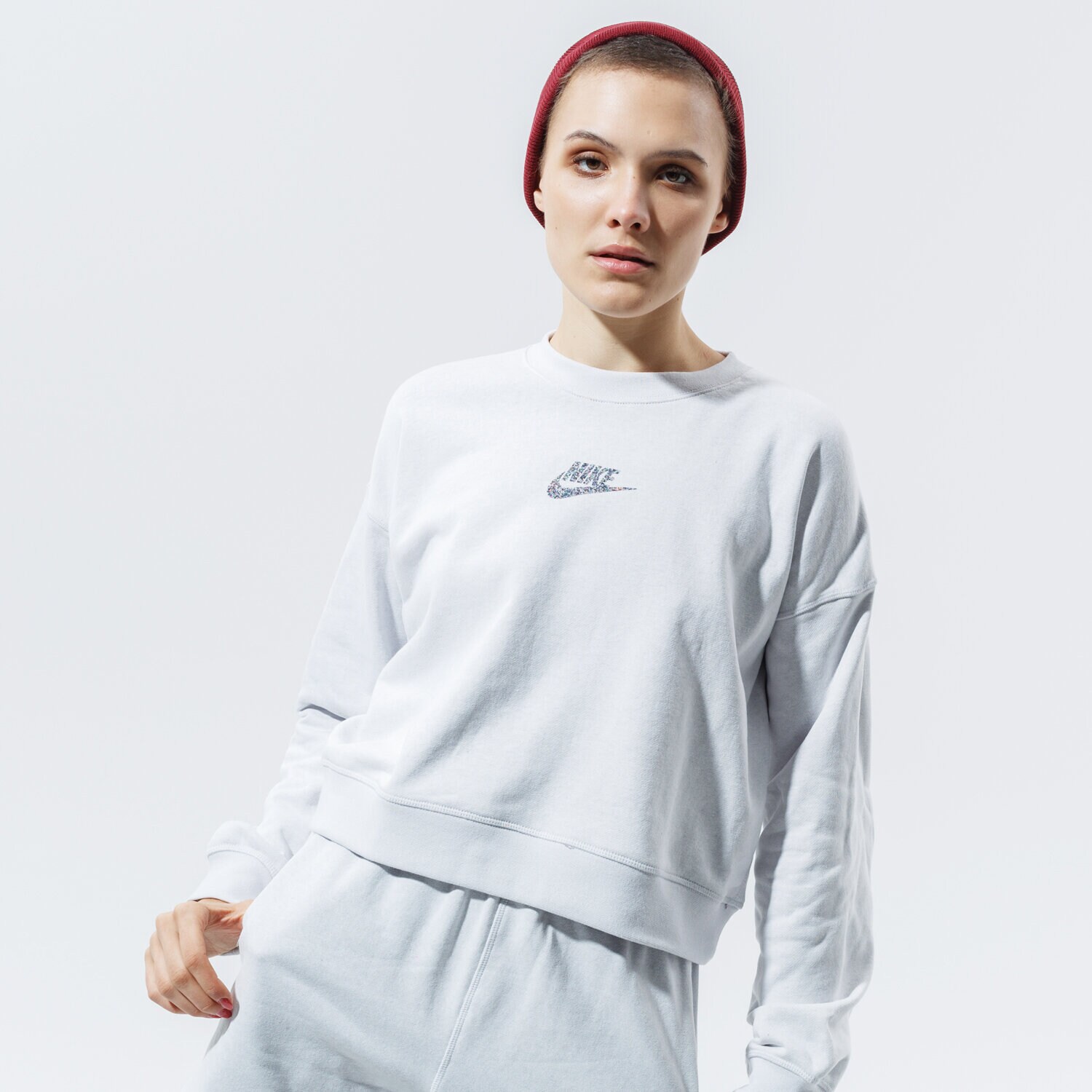 Bluza damska NIKE BLUZA NIKE SPORTSWEAR FT M2Z CU6403-094 SZARY