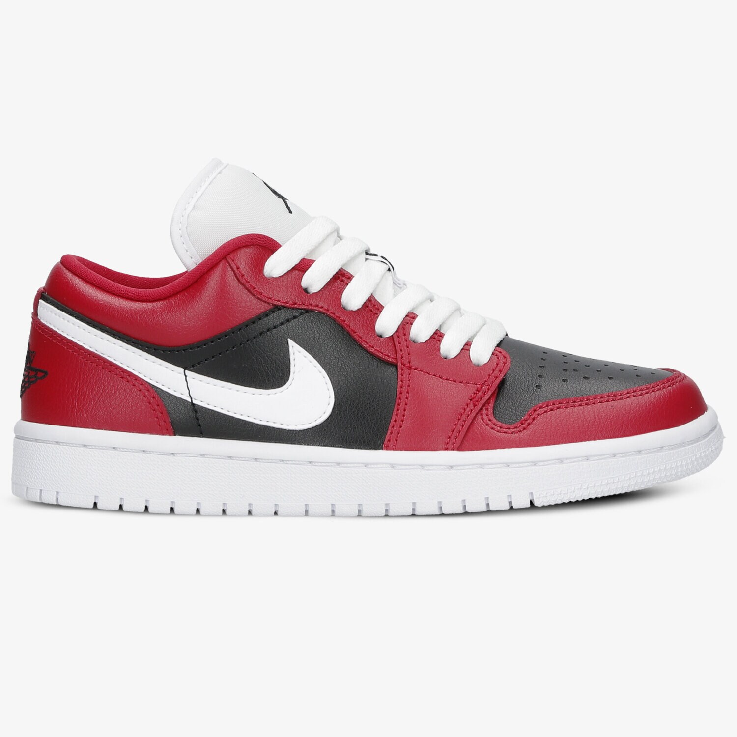 Buty sneakersy damskie AIR JORDAN 1 LOW DC0774-603 CZERWONY