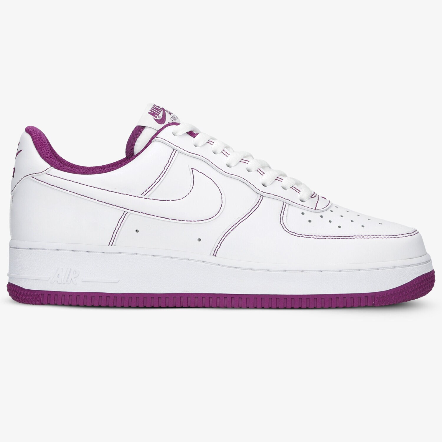 Buty sneakersy męskie NIKE AIR FORCE 1 '07 CV1724-105 BIAŁY