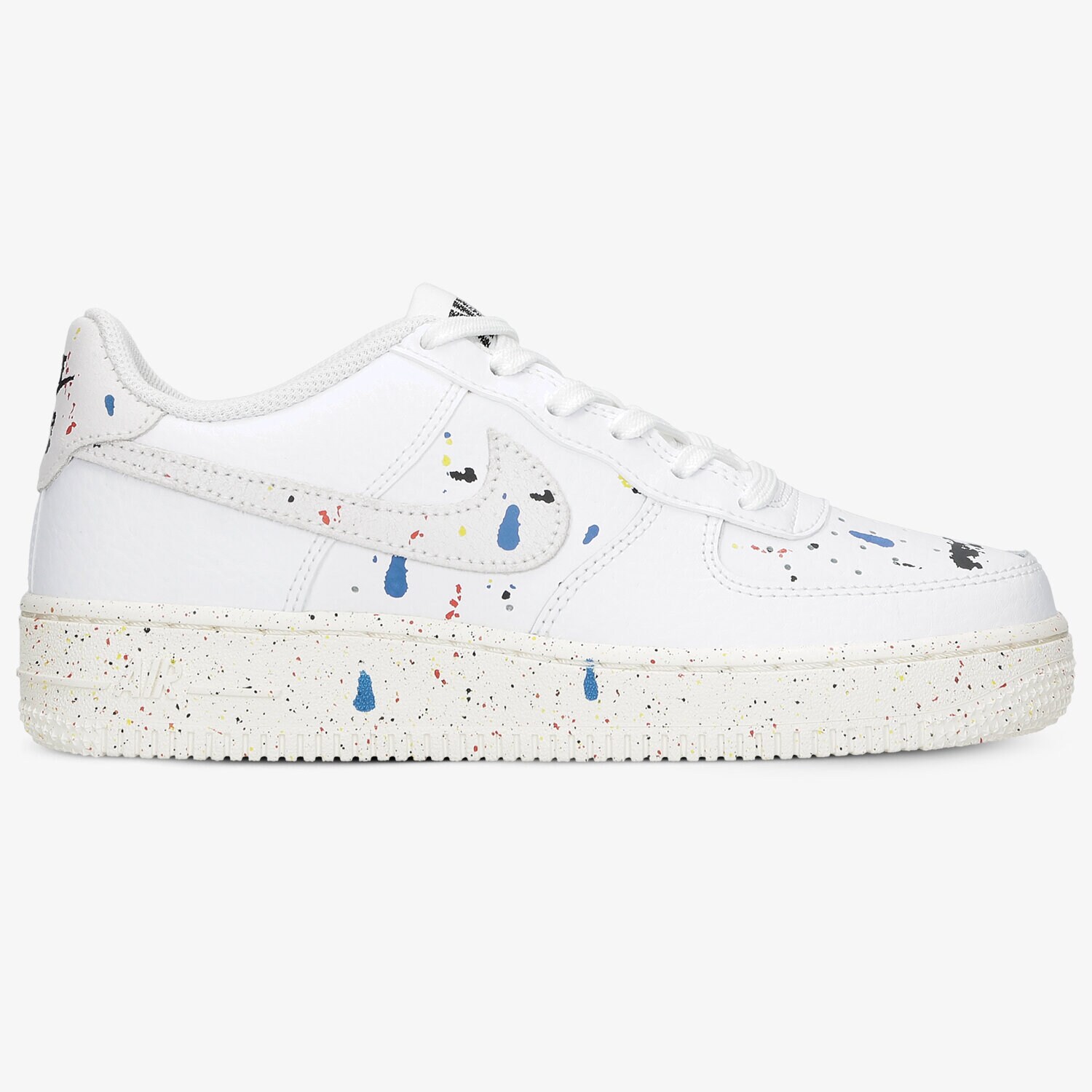 Buty sneakersy dla dzieci NIKE AIR FORCE 1 LV8 3 DJ2598-100 BIAŁY