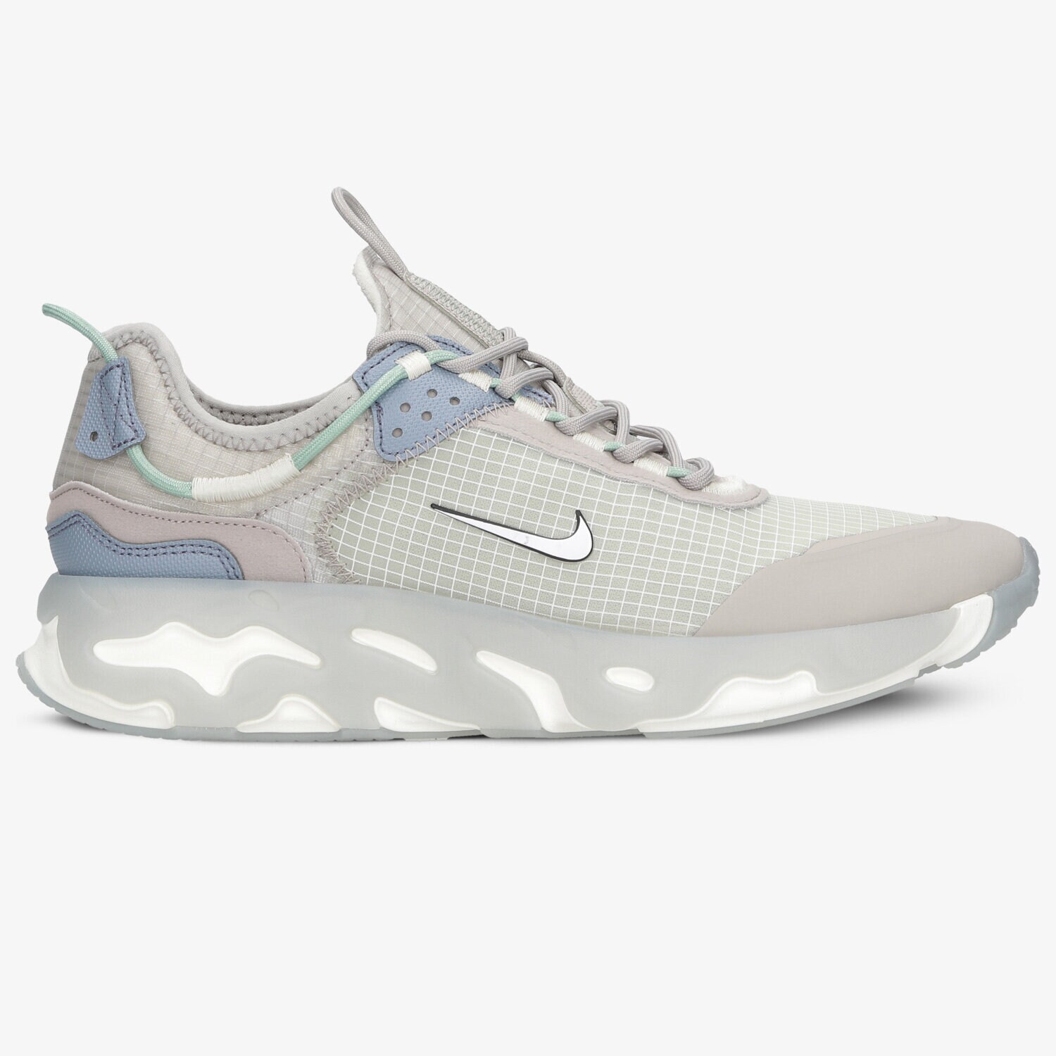 Buty sneakersy męskie NIKE REACT LIVE CV1772-002 BEŻOWY