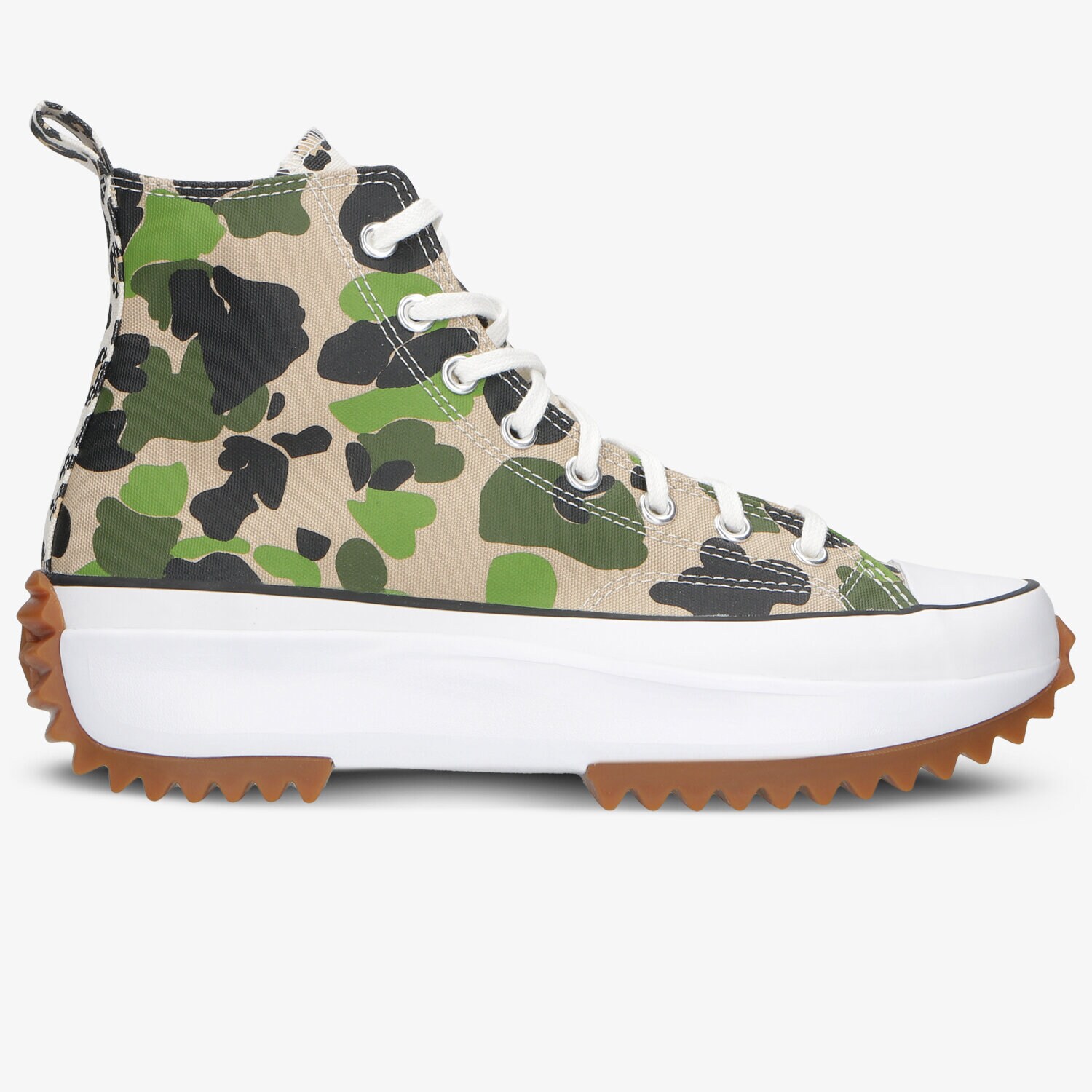 Buty sneakersy męskie CONVERSE RUN STAR HIKE 170913C ZIELONY
