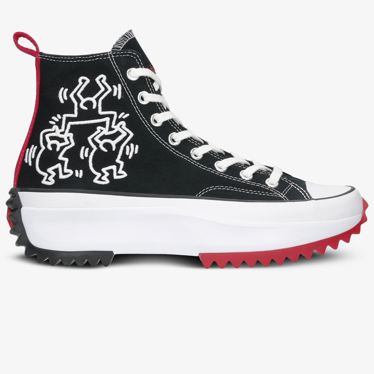 Buty sneakersy męskie CONVERSE RUN STAR HIKE 171859C CZARNY