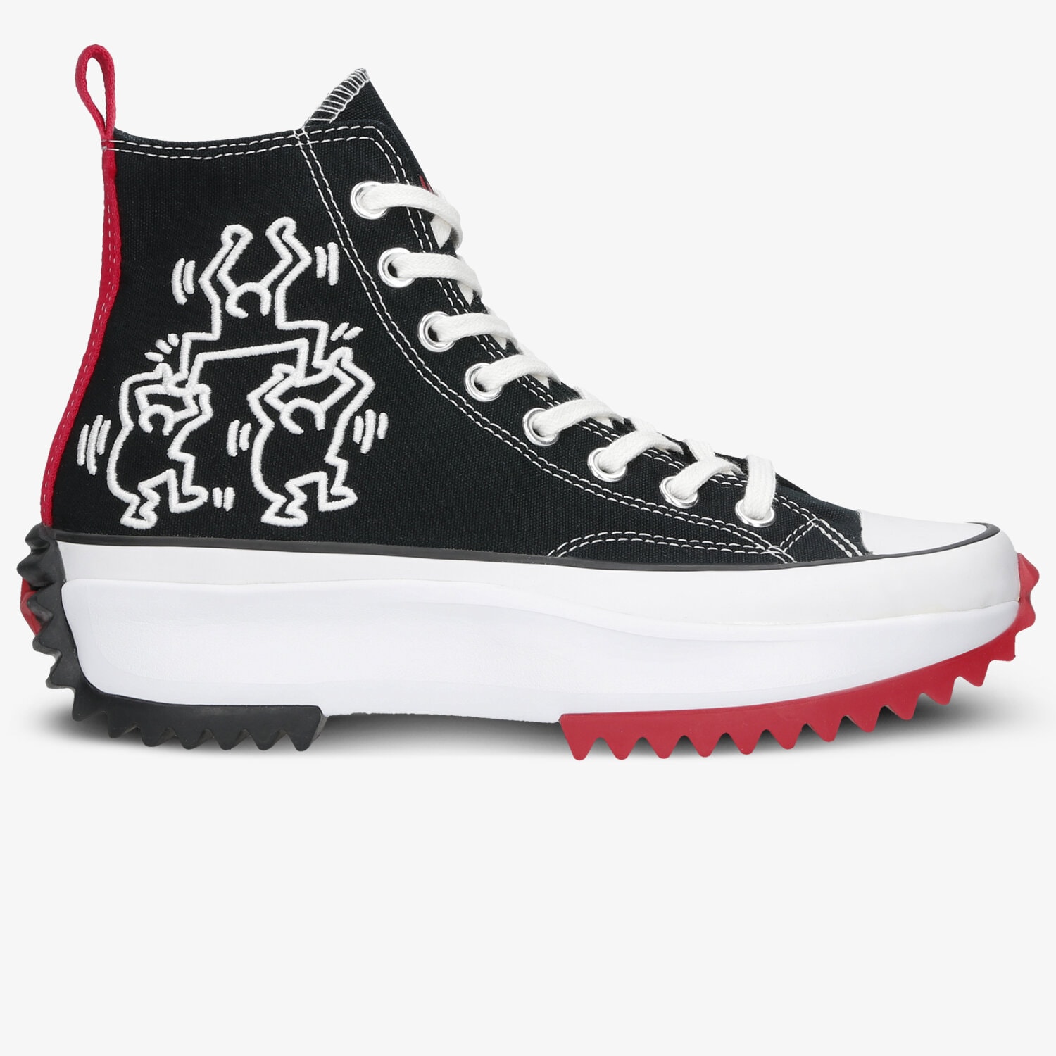 Damskie trampki, tenisówki CONVERSE RUN STAR HIKE 171859C CZARNY