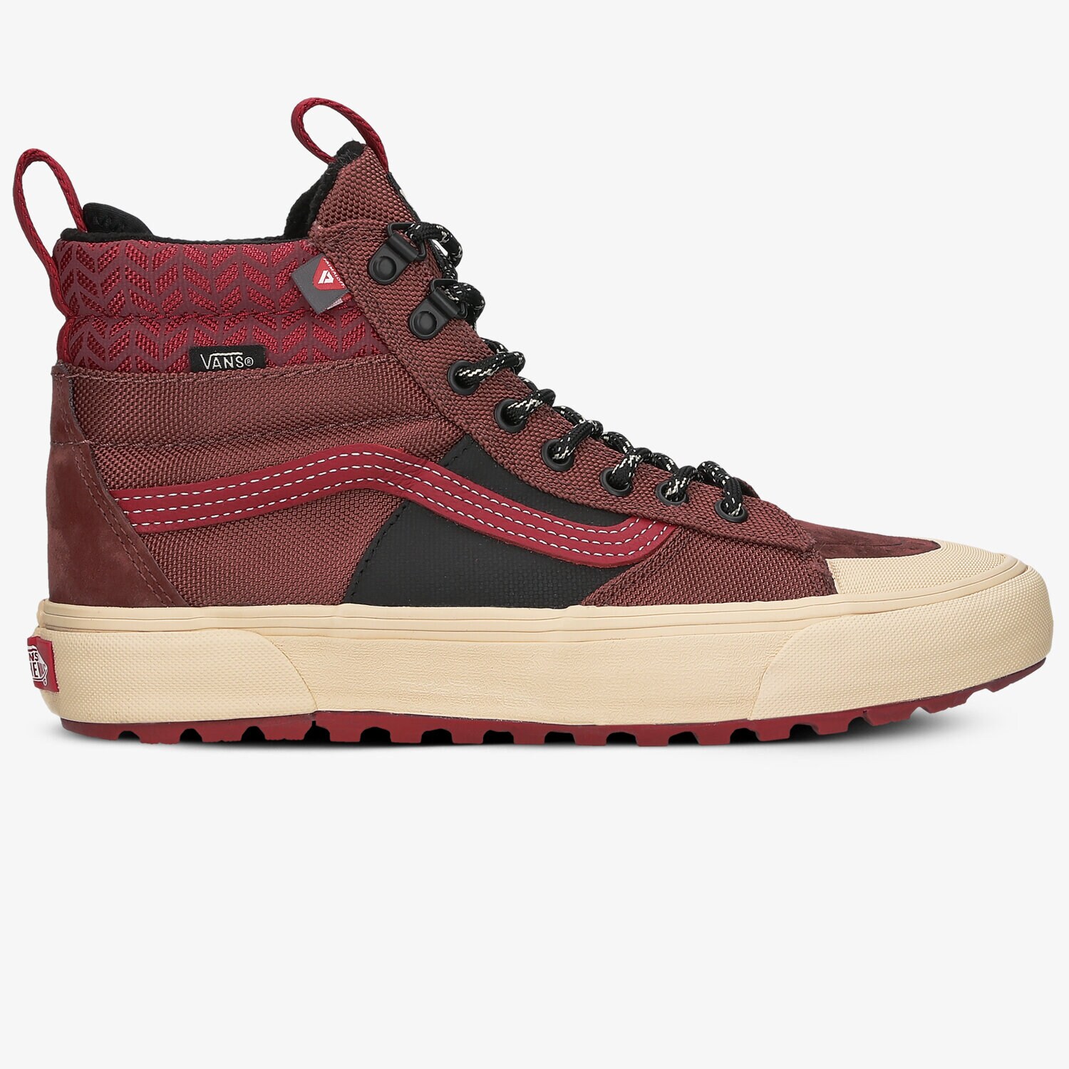 Buty sneakersy męskie VANS UA SK8-HI MTE 2.0 DX VN0A4P3I23U1 BRĄZOWY