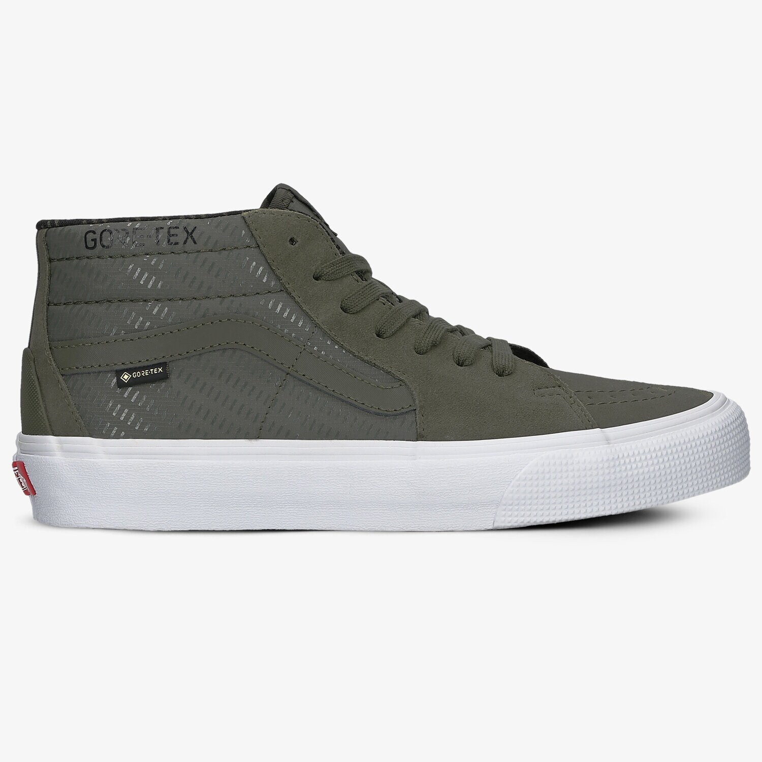 Buty sneakersy męskie VANS UA SK8-MID GORE-TEX VN0A4VJE24U1 KHAKI