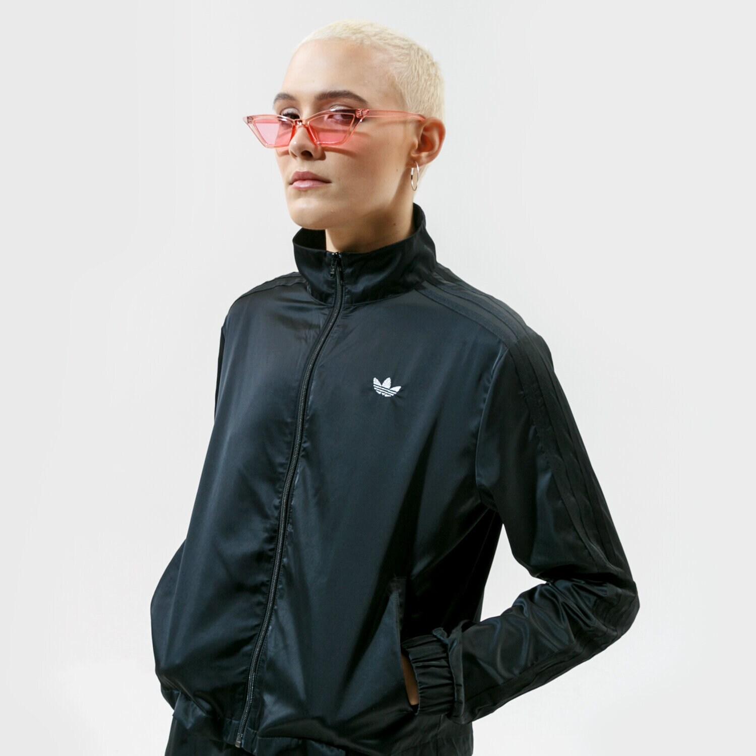 Bluza damska ADIDAS BLUZA TRACK TOP GN3153 CZARNY