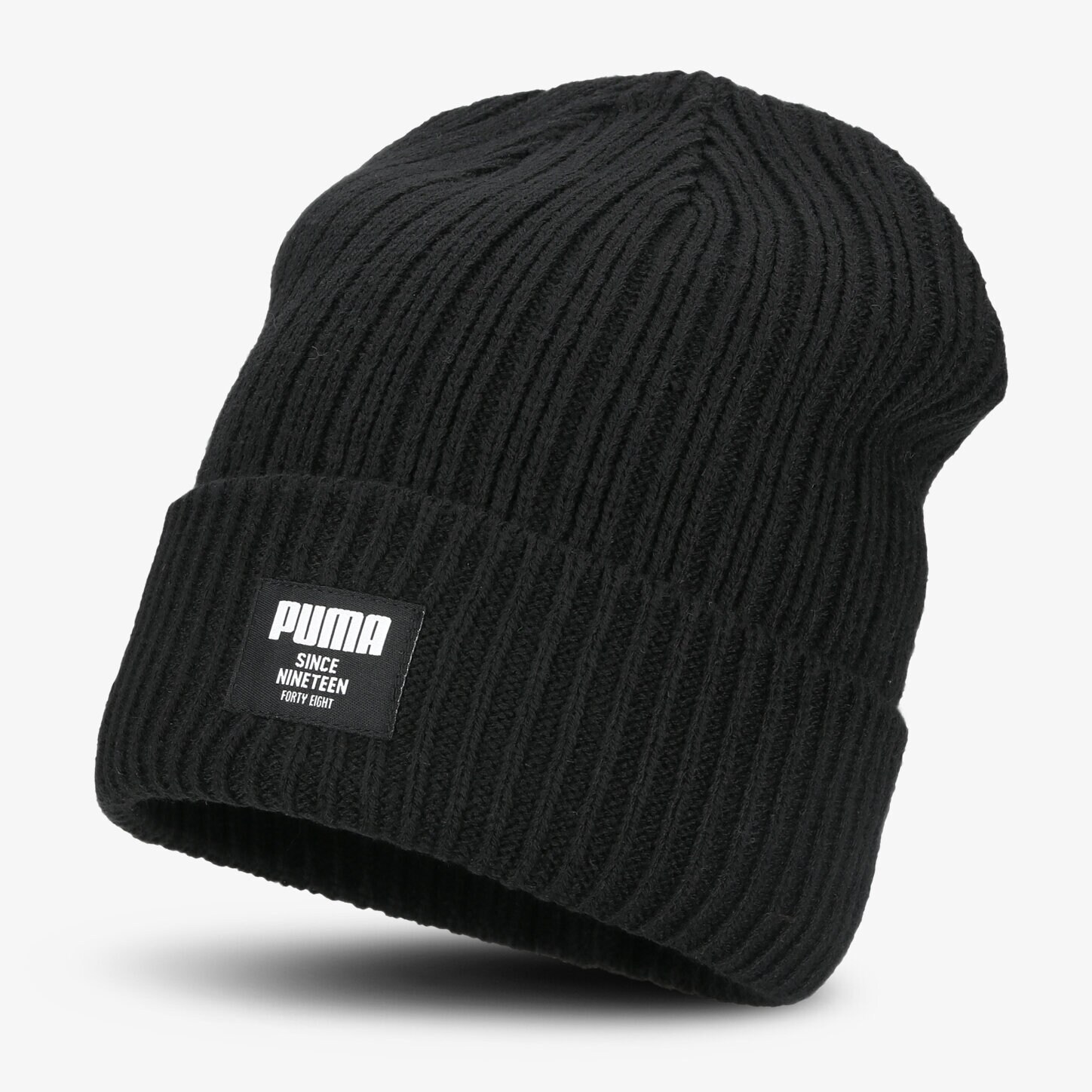 Czapka zimowa dla dzieci PUMA CZAPKA ZIMOWA RIBBED CLASSIC BEANIE 2283101 CZARNY