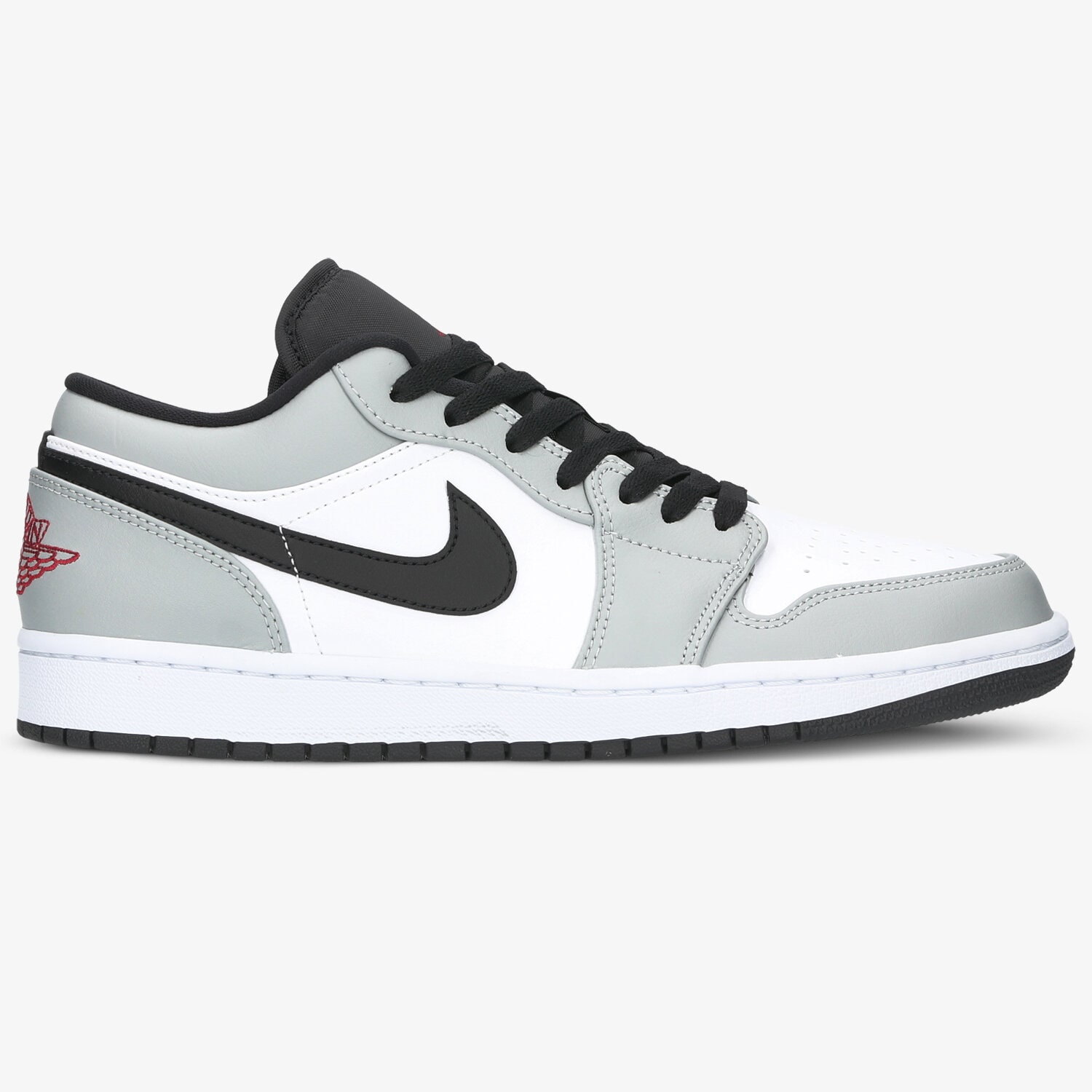 Buty sneakersy męskie AIR JORDAN 1 LOW  553558-030 BIAŁY