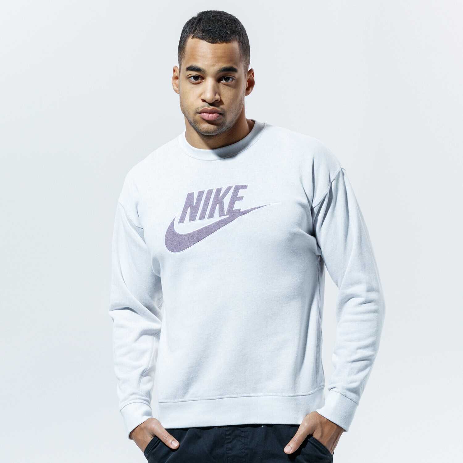 Bluza męska NIKE BLUZA SPORTSWEAR ESSENTIALS CU4507-910 SZARY