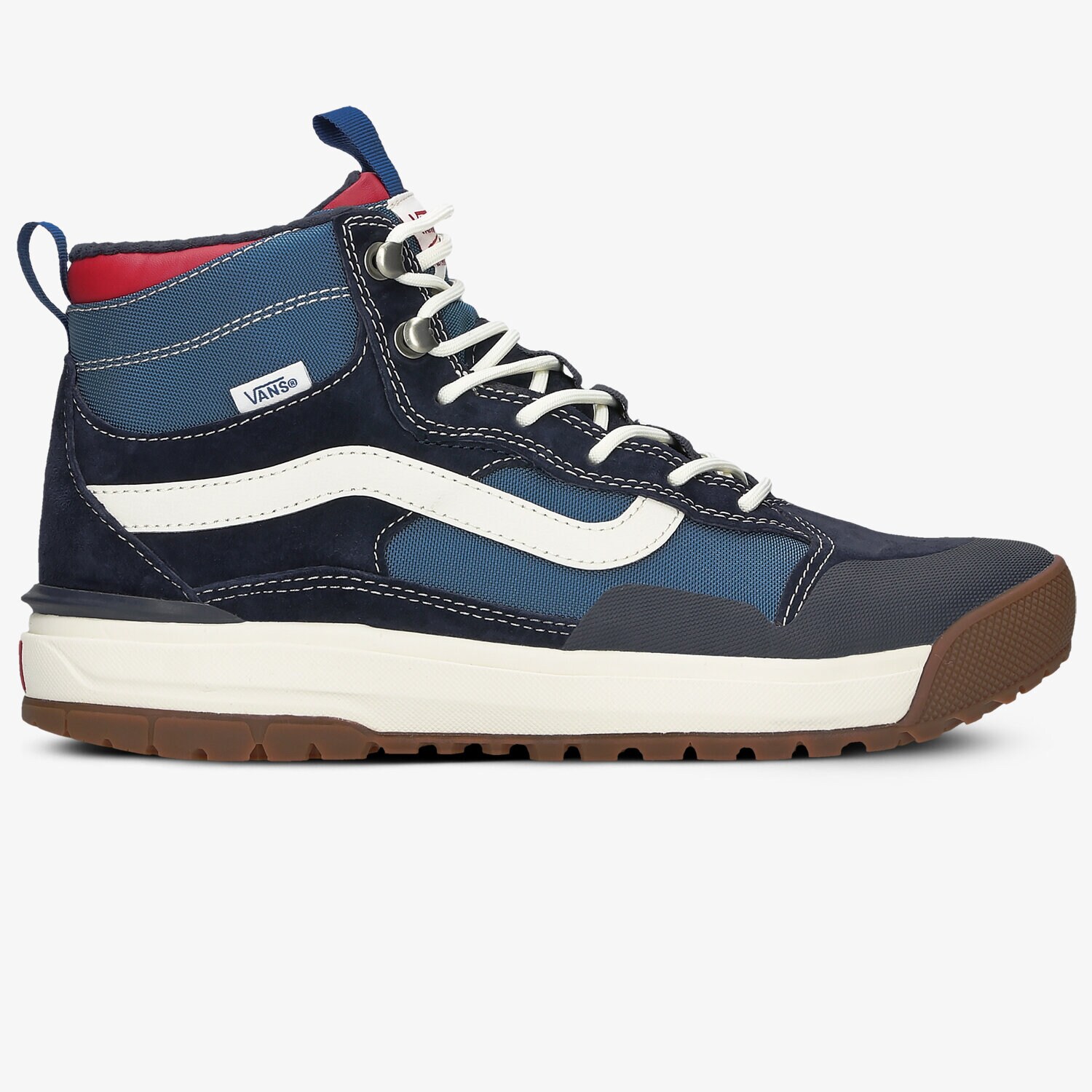 Buty sneakersy męskie VANS ULTRARANGE EXO HI MTE VN0A4UWJ2WI1 GRANATOWY