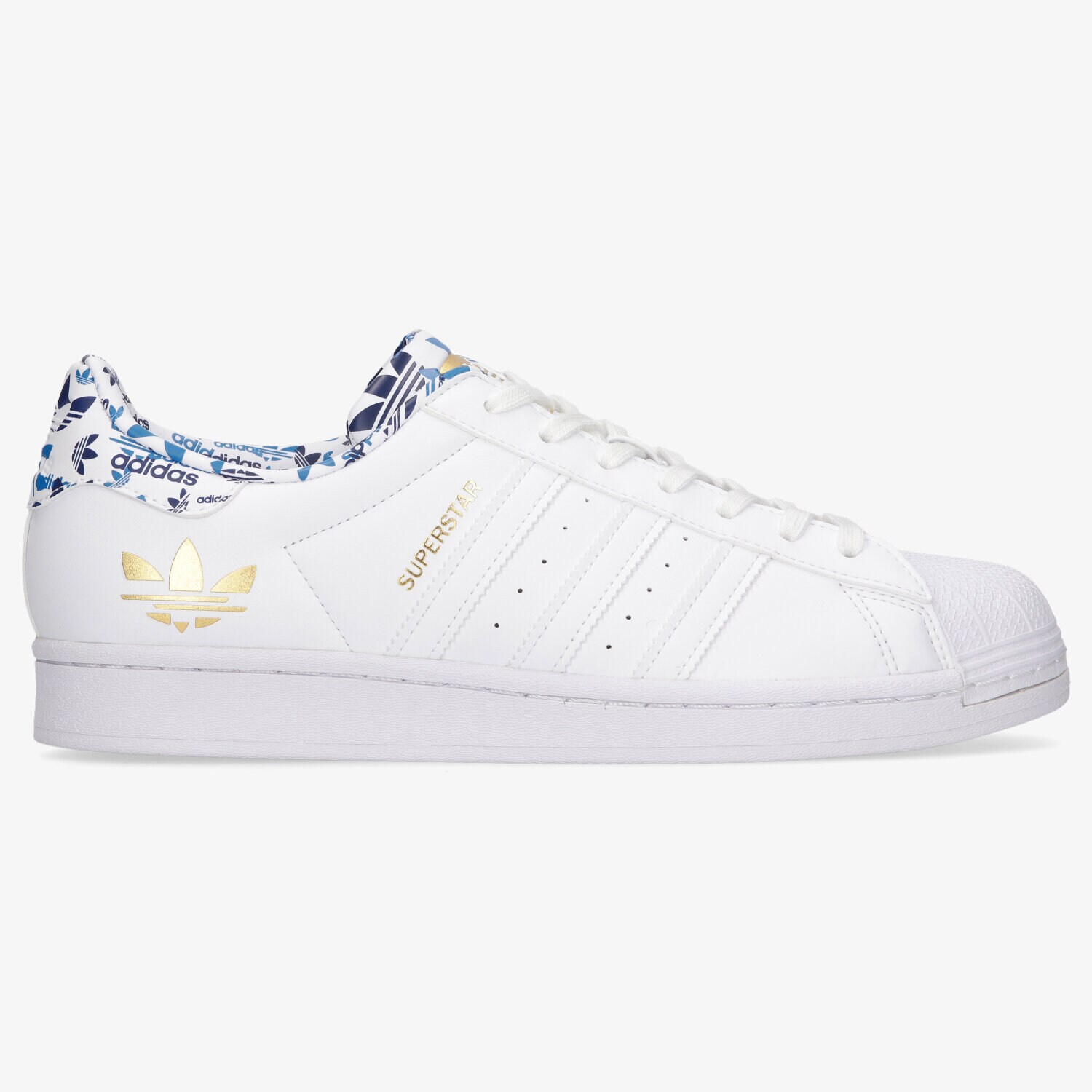 Buty sneakersy męskie ADIDAS SUPERSTAR H00186 BIAŁY