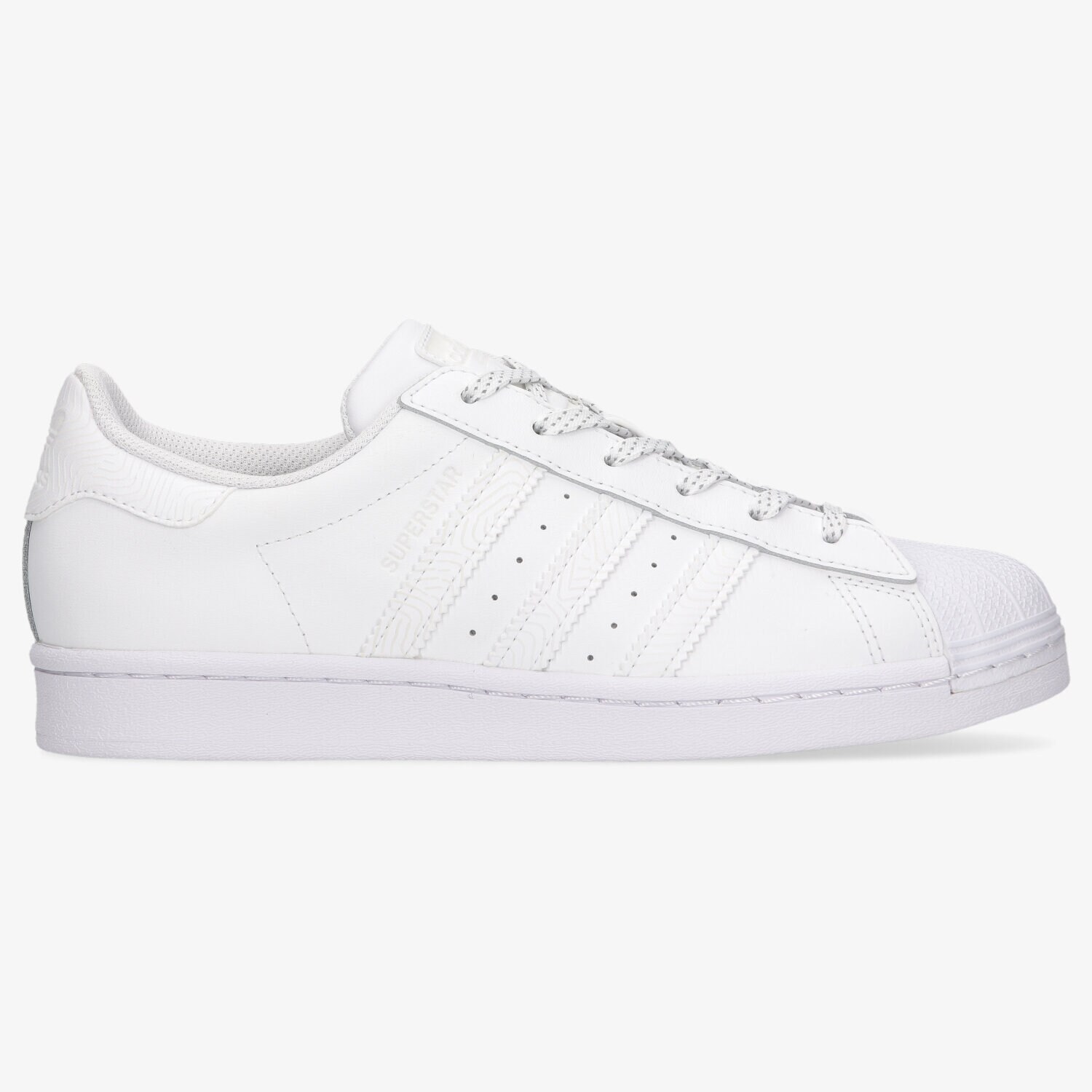 Buty sneakersy damskie ADIDAS SUPERSTAR H00201 BIAŁY