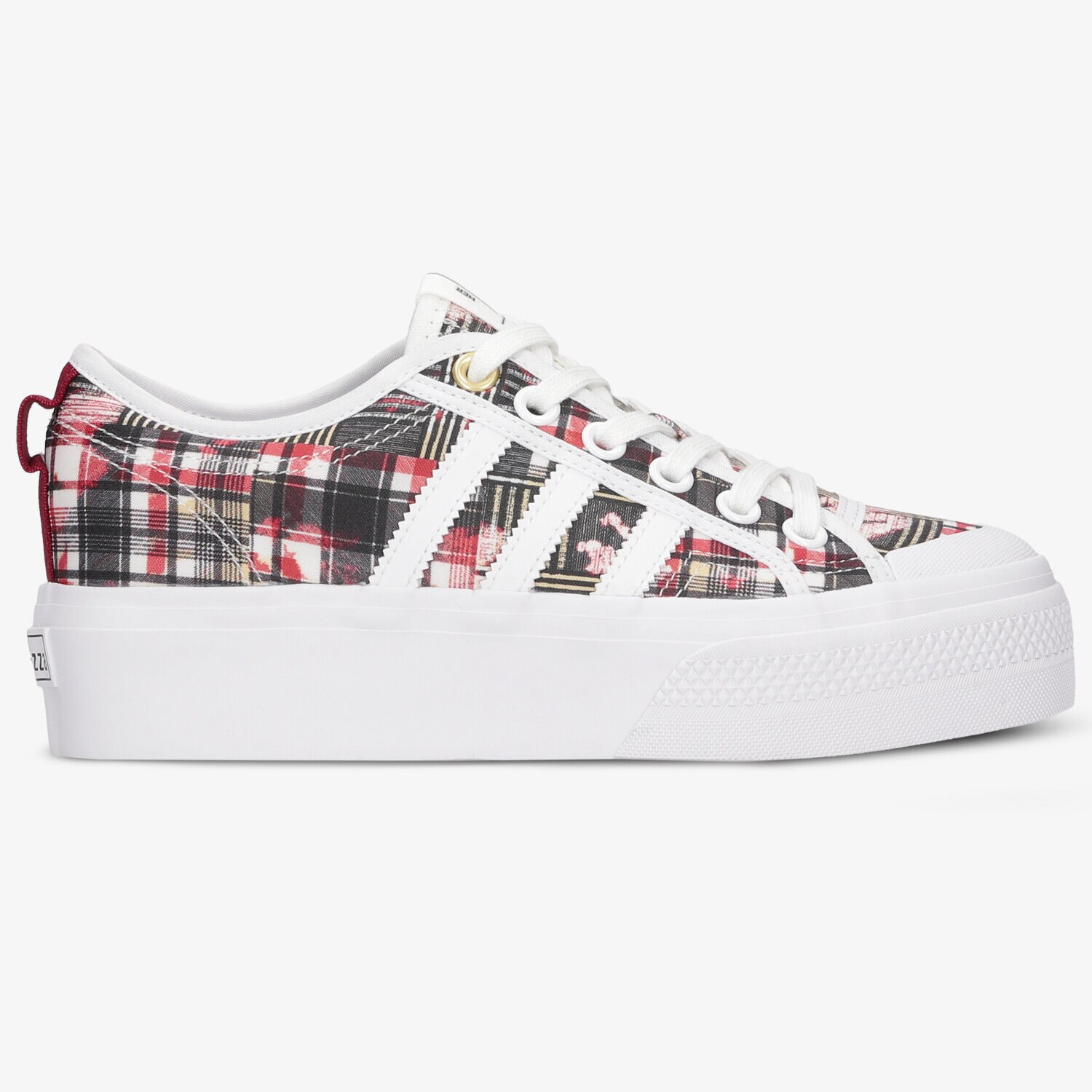 Damskie trampki, tenisówki ADIDAS NIZZA PLATFORM W H00530 MULTICOLOR